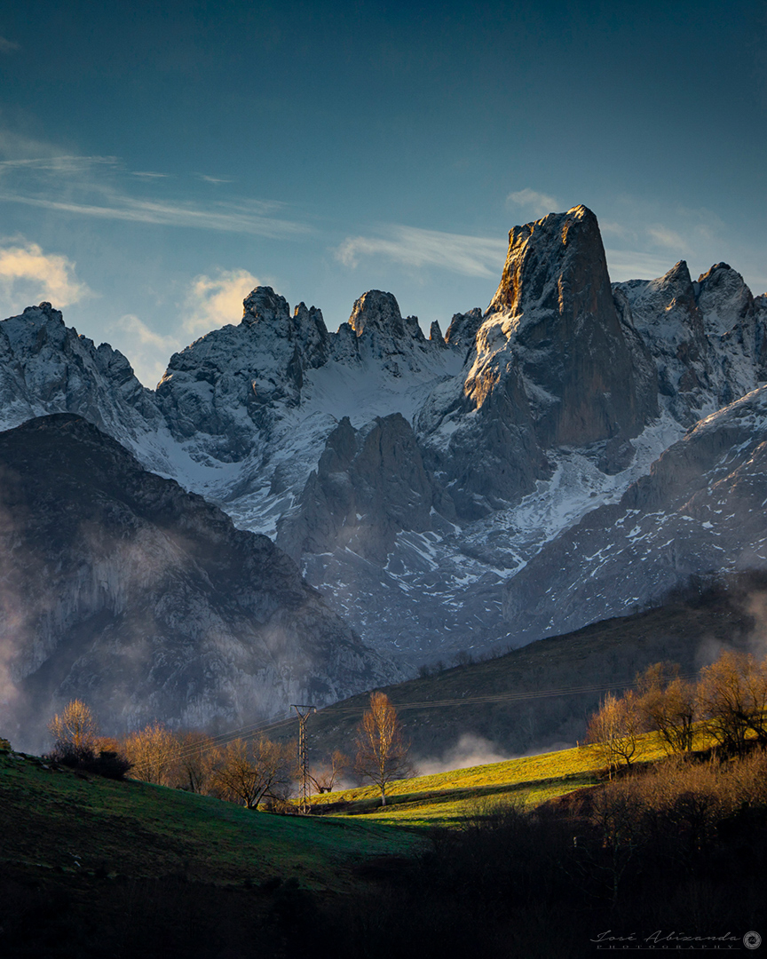 Amanecer en el Naranjo de Bulnes