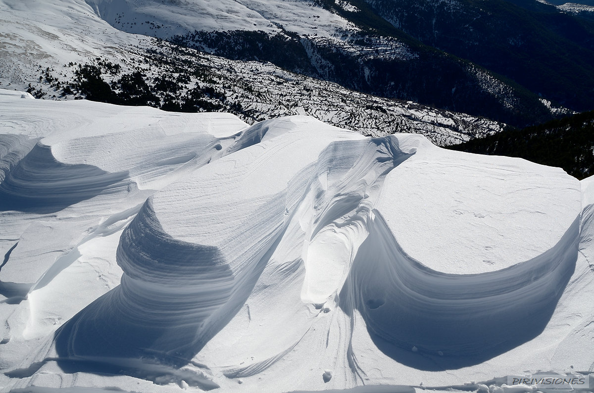 pirivisiones; Montaña; Pirineos; Pyrenées; Esqui de montaña; Aragón; España; Huesca; Otal; Sobrarbe; Valle del Ara; Depresión Intrapirenaica; Invierno; Sobrepuerto; Zona Subpirenaica Meridional;