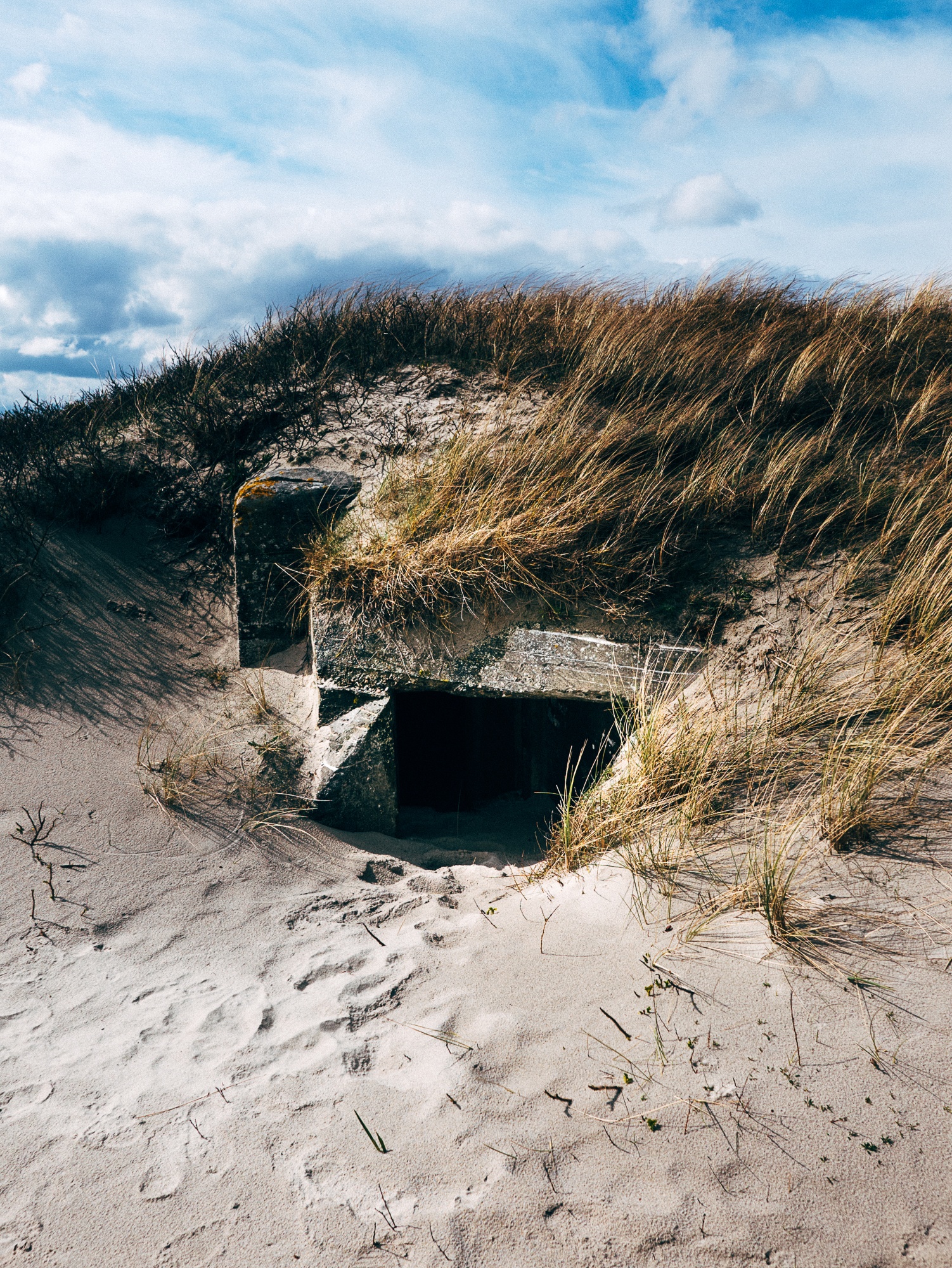 Bunker enterrado en las dunas - Skagen