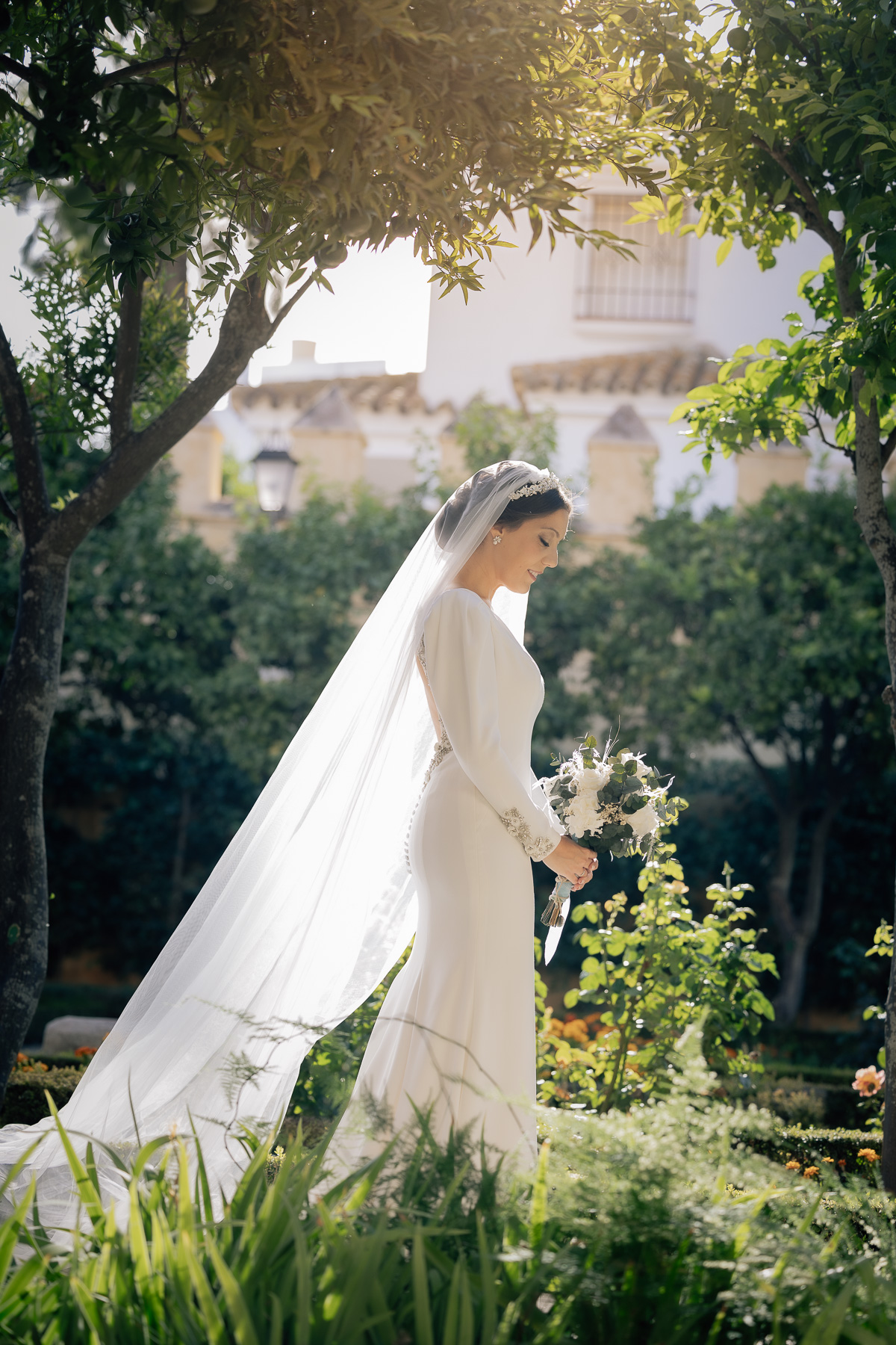 sesión de post boda en el Palacio de los Enríquez de Ribera, Bornos (Cádiz). Foto Alba 06/10/2022
