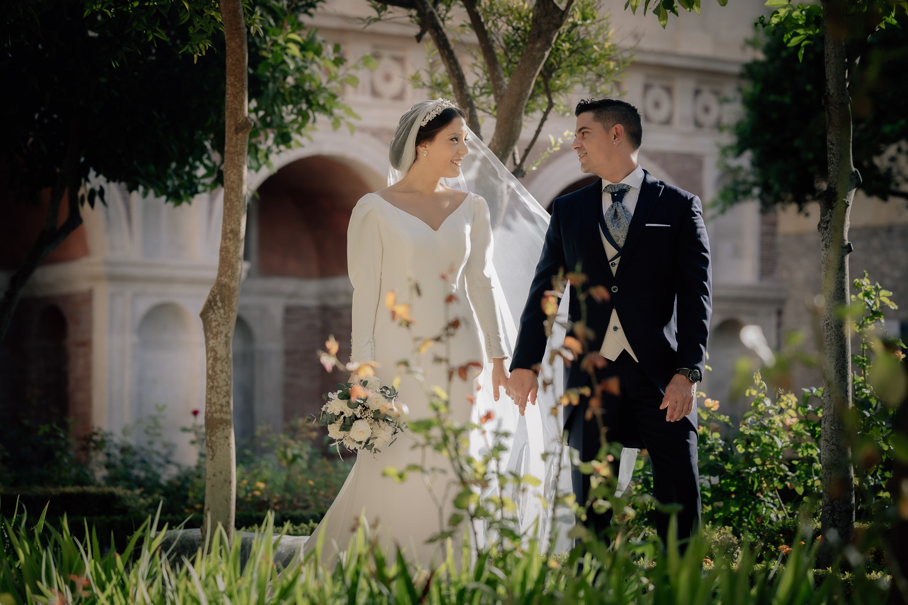 sesión de post boda en el Palacio de los Enríquez de Ribera, Bornos (Cádiz). Foto Alba 06/10/2022