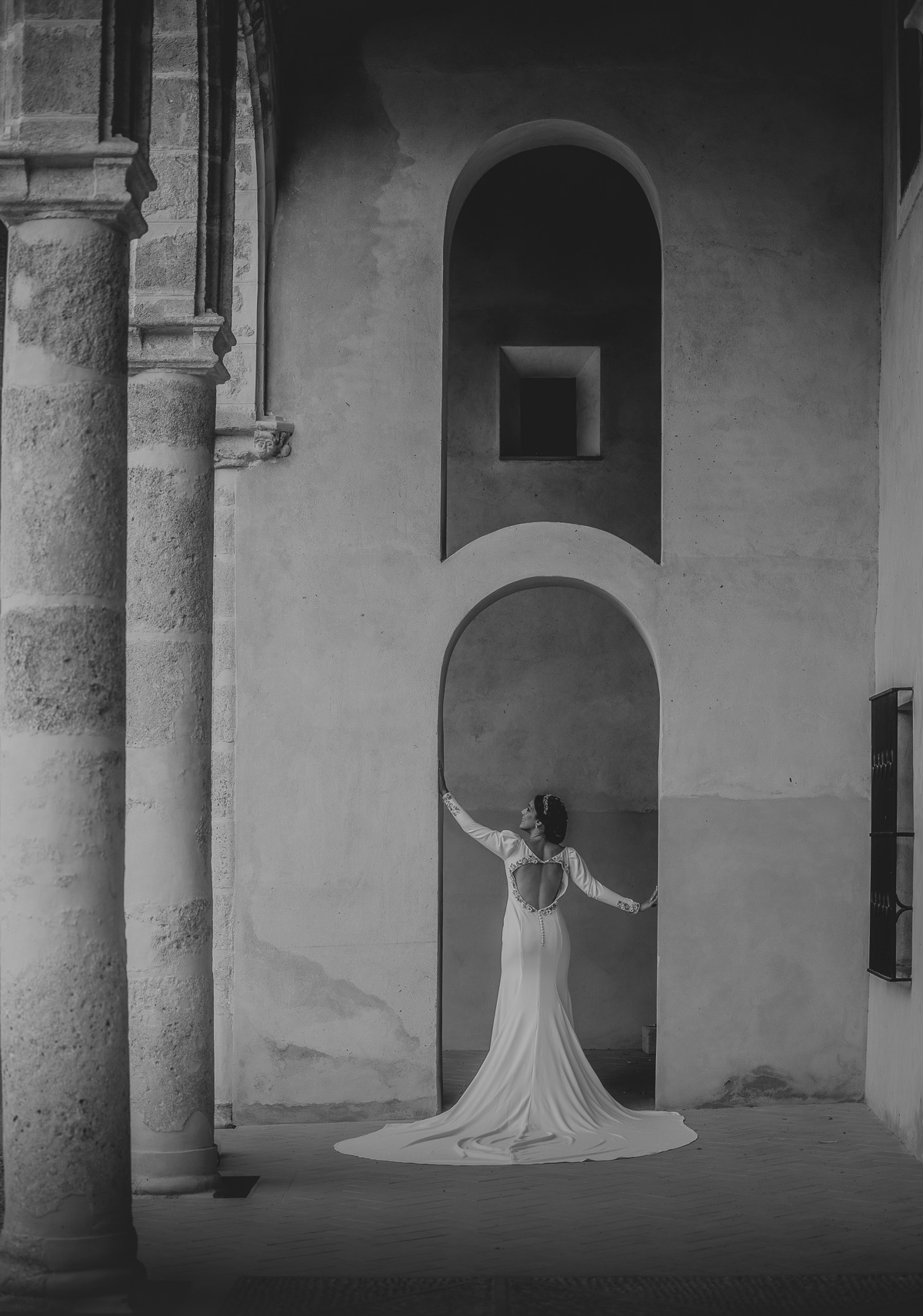 sesión de post boda en el Palacio de los Enríquez de Ribera, Bornos (Cádiz). Foto Alba 06/10/2022