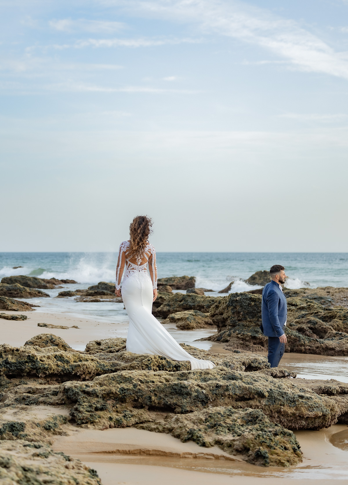 Sesión Postboda de Mari y Víctor en Cala de Roche. Foto Alba 07/10/2022