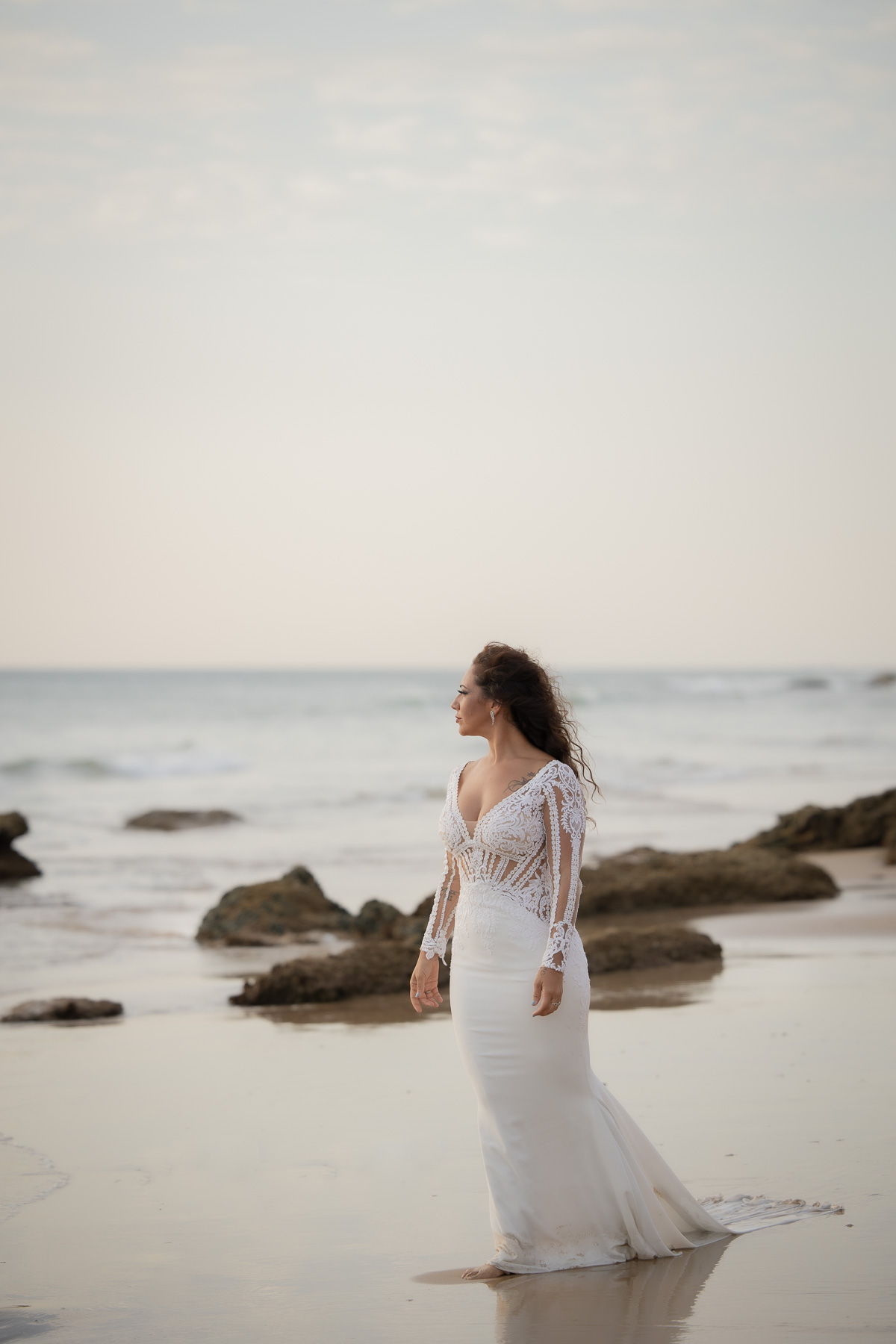 Sesión Postboda de Mari y Víctor en Cala de Roche. Foto Alba 07/10/2022