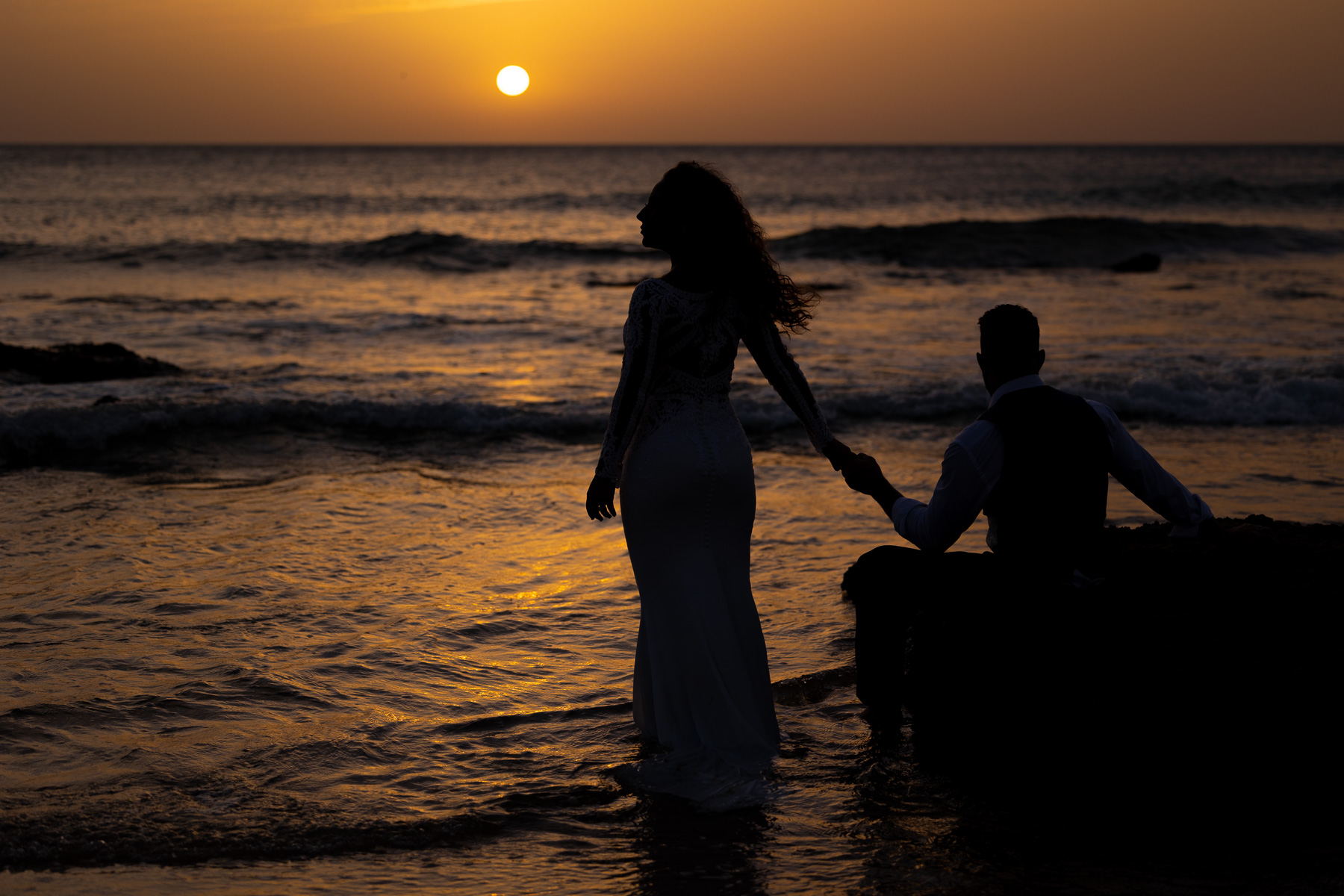 Sesión Postboda de Mari y Víctor en Cala de Roche. Foto Alba 07/10/2022