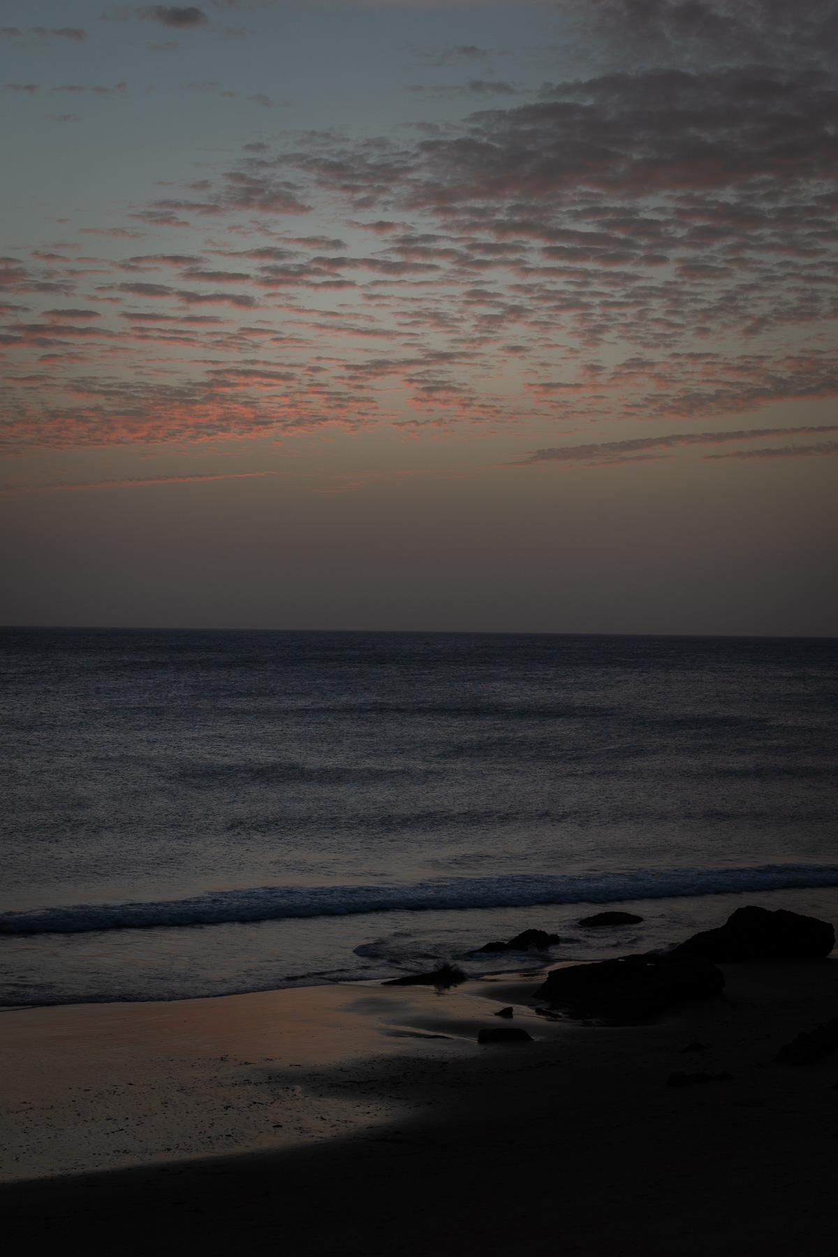 Atardecer en Cala de Roche, Conil de la Frontera. Foto Alba 07/10/2022