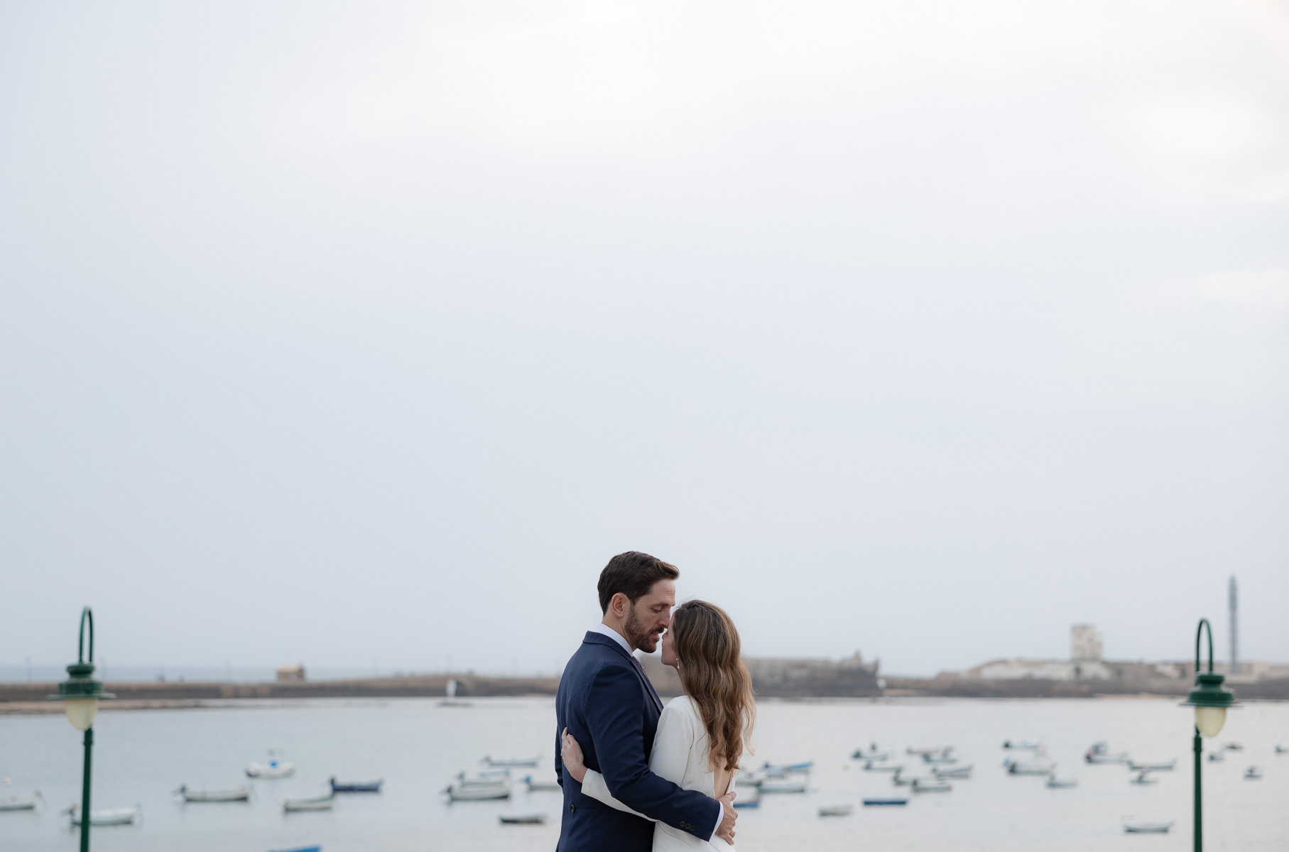 Postboda en Cádiz Capital. a Yolanda y Jose Manuel.  Foto Alba 10 de octubre de 2022