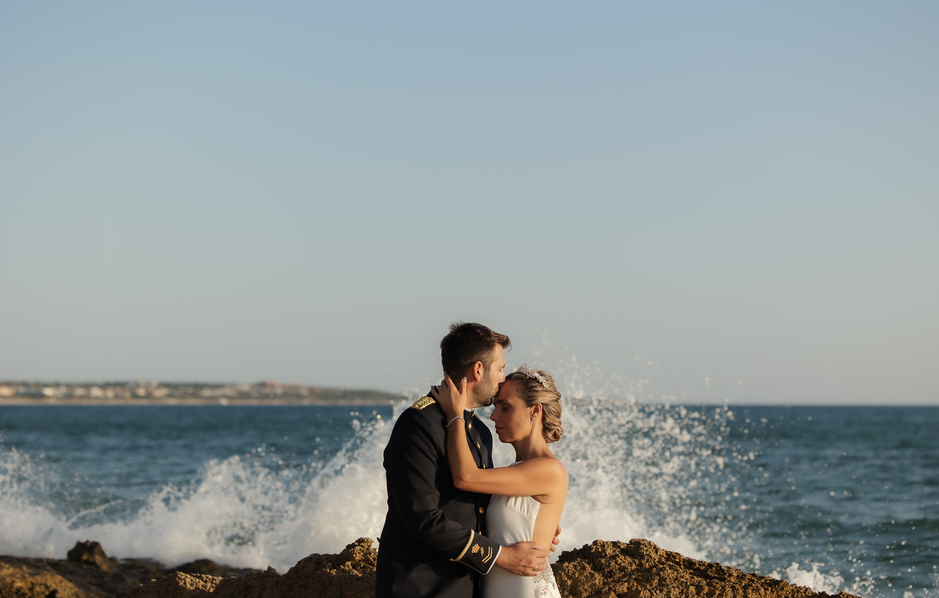 Reportaje Postboda de Lidia y Gabriel en el Punto Mágico, La Barrosa. Foto Alba 14/10/2022