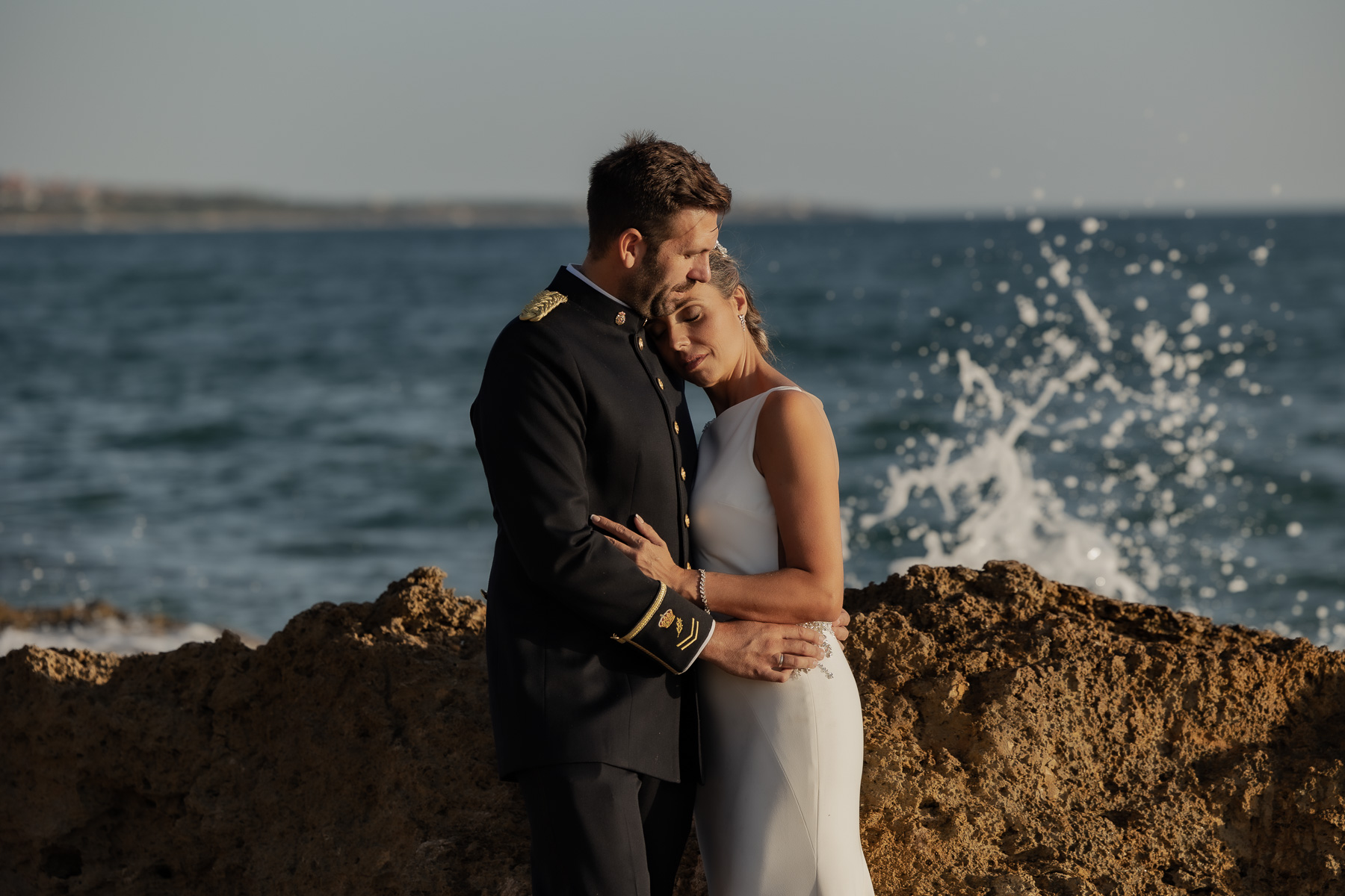 Reportaje Postboda de Lidia y Gabriel en el Punto Mágico, La Barrosa. Foto Alba 14/10/2022