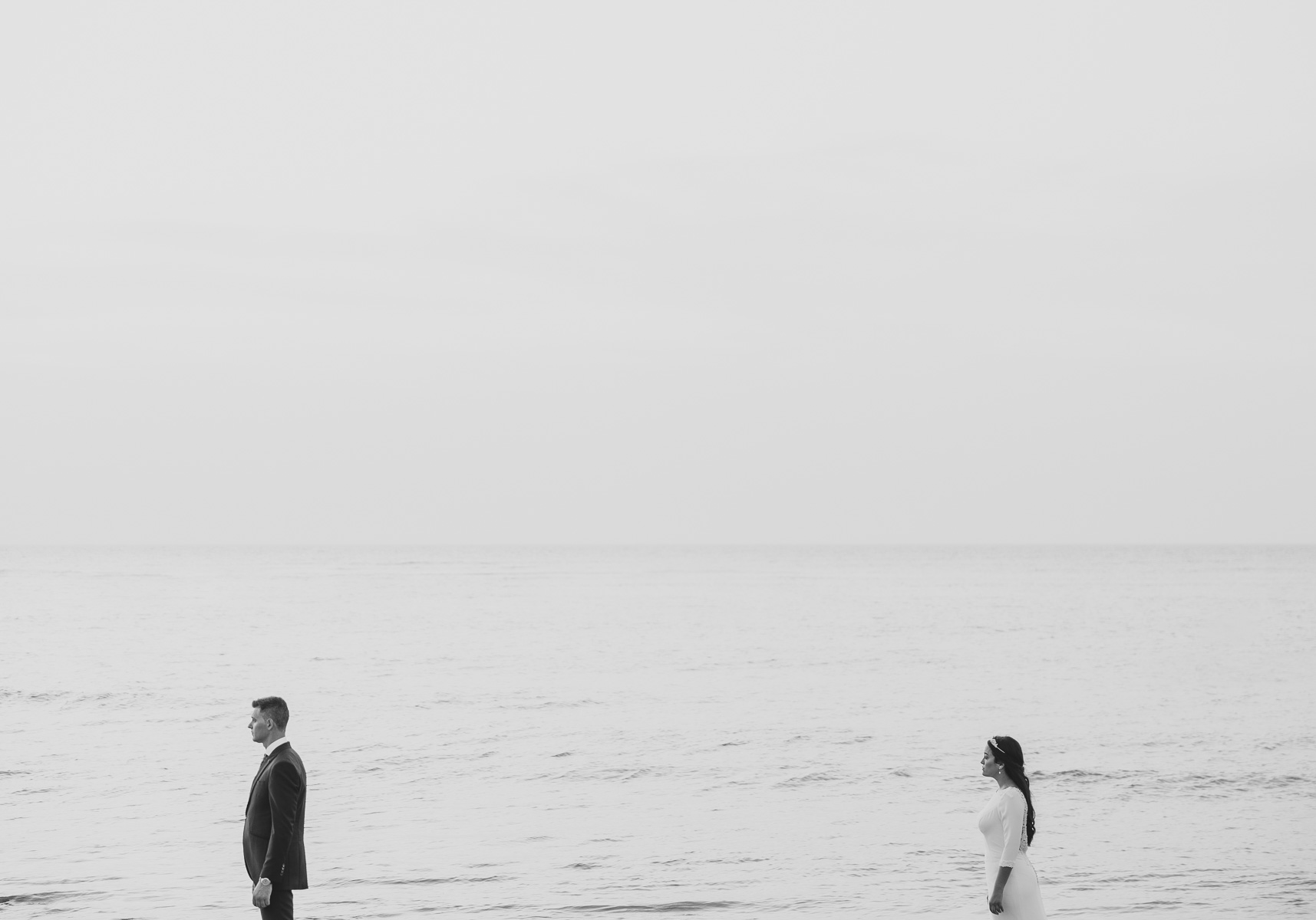 Post Boda de Andrea y José Manuel en Playa Punta Candor, Rota, Cádiz. Foto Alba 18/10/2022