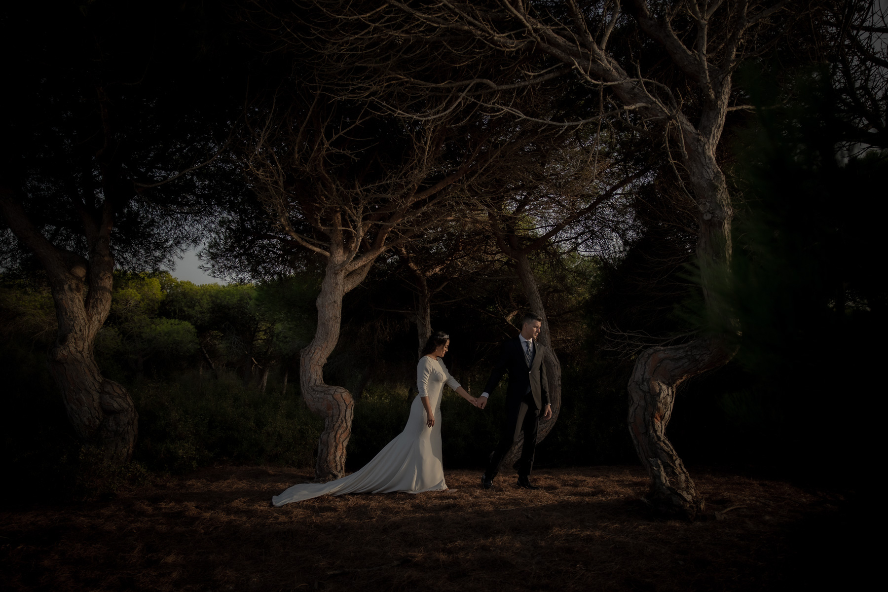 Post Boda de Andrea y José Manuel en Playa Punta Candor, Rota, Cádiz. Foto Alba 18/10/2022