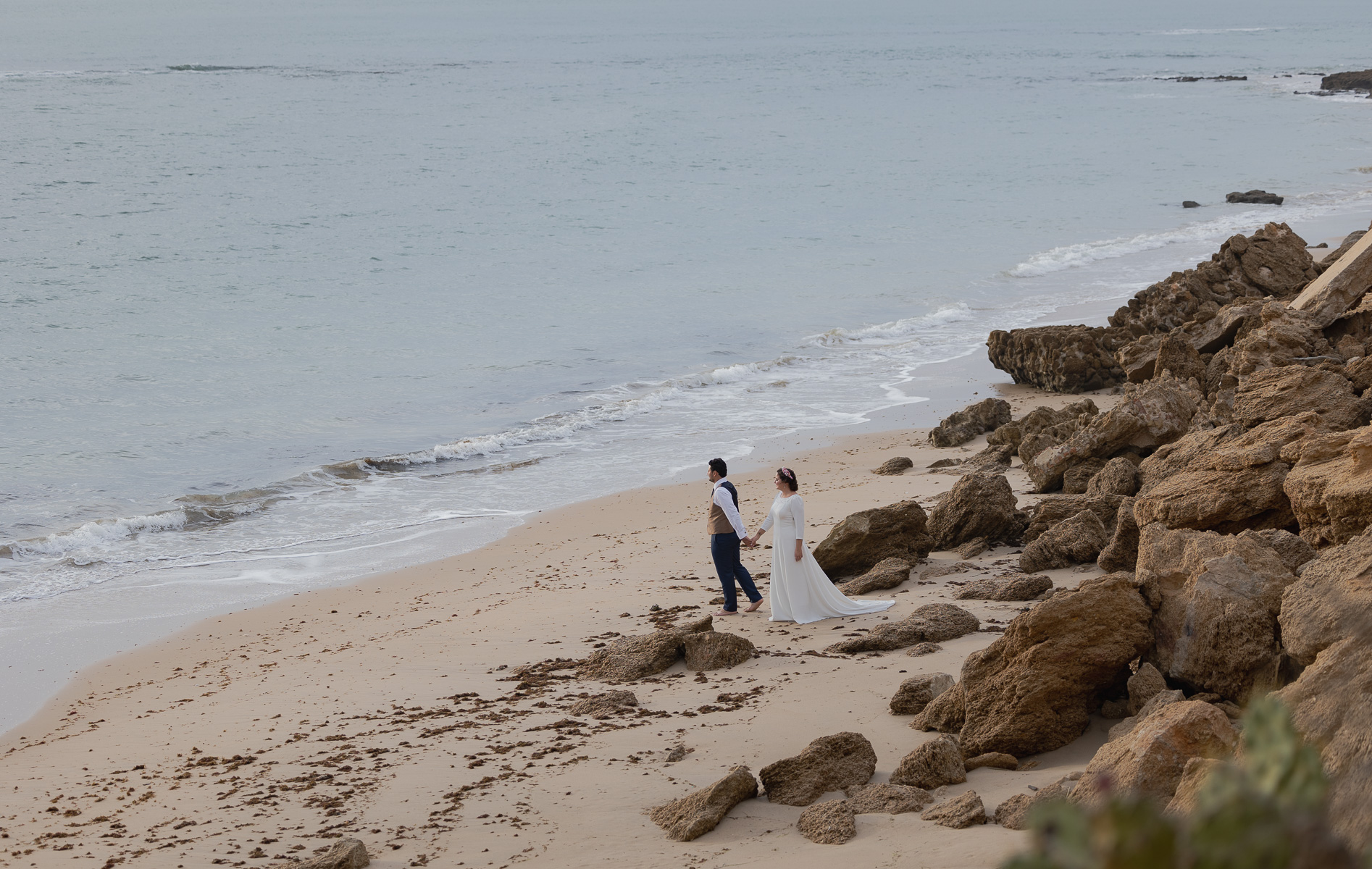 Post Boda en la Playa de la Muralla: Rocío y Francis