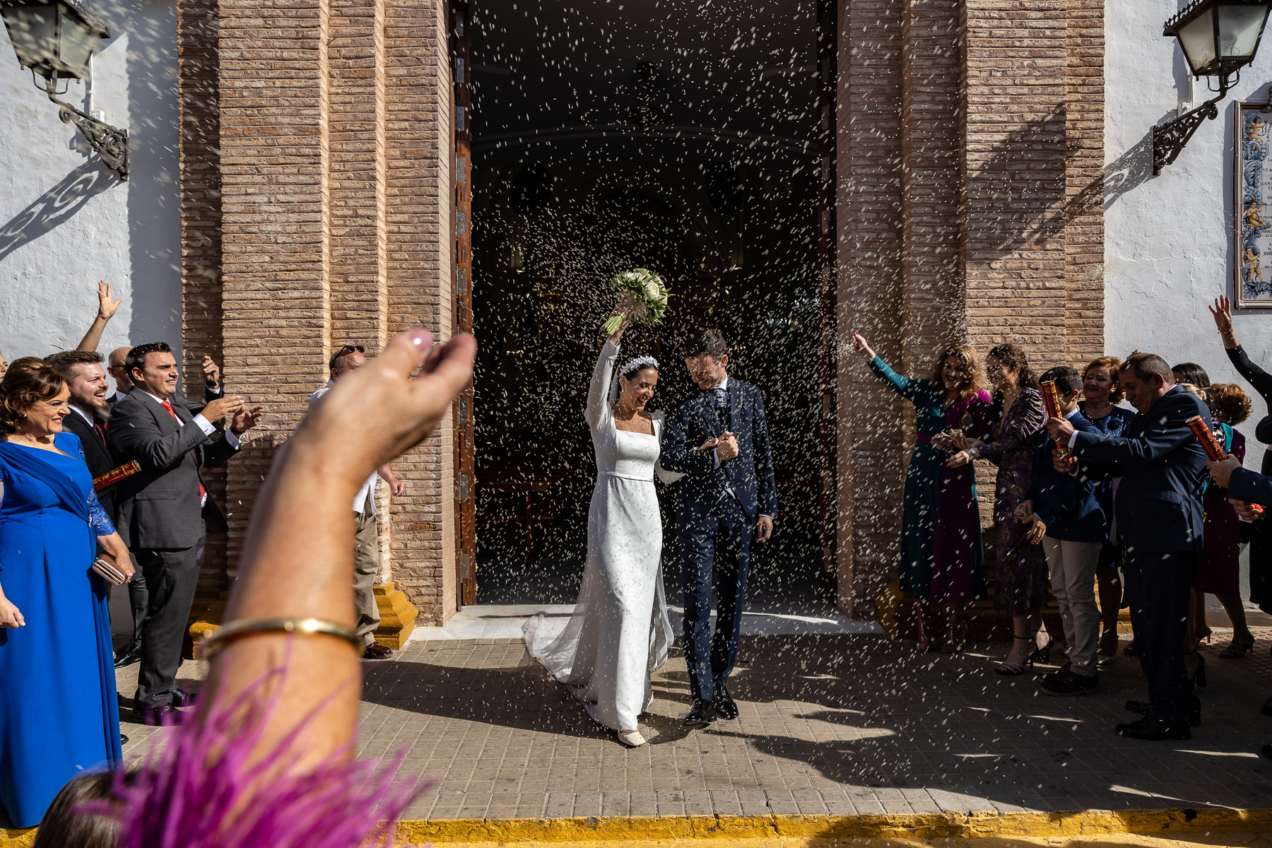 Preciosa Boda de Otoño en Villaverde del Río: El Evento de Rosario y Jesús