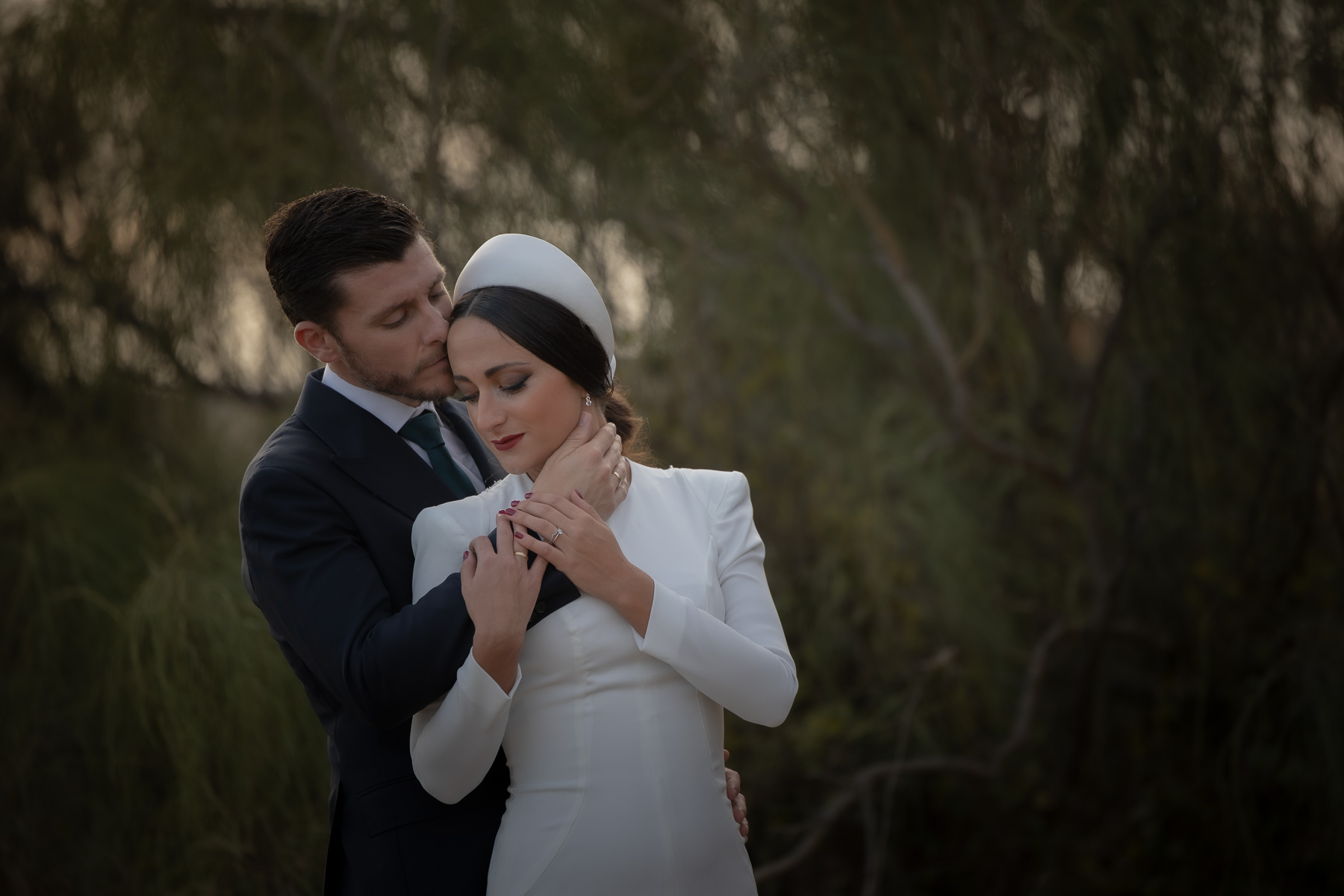 Postboda de Lola y Manuel en la playa de la Muralla, El Puerto de Santa María. © 2022 Foto Alba