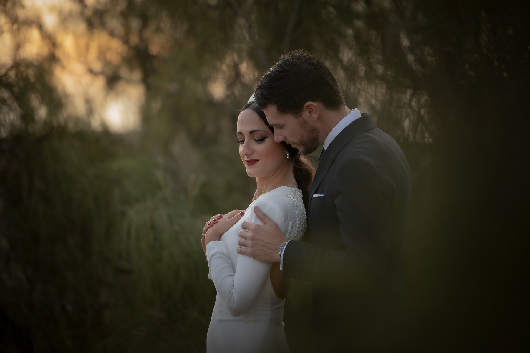 Postboda de Lola y Manuel en la playa de la Muralla, El Puerto de Santa María. © 2022 Foto Alba