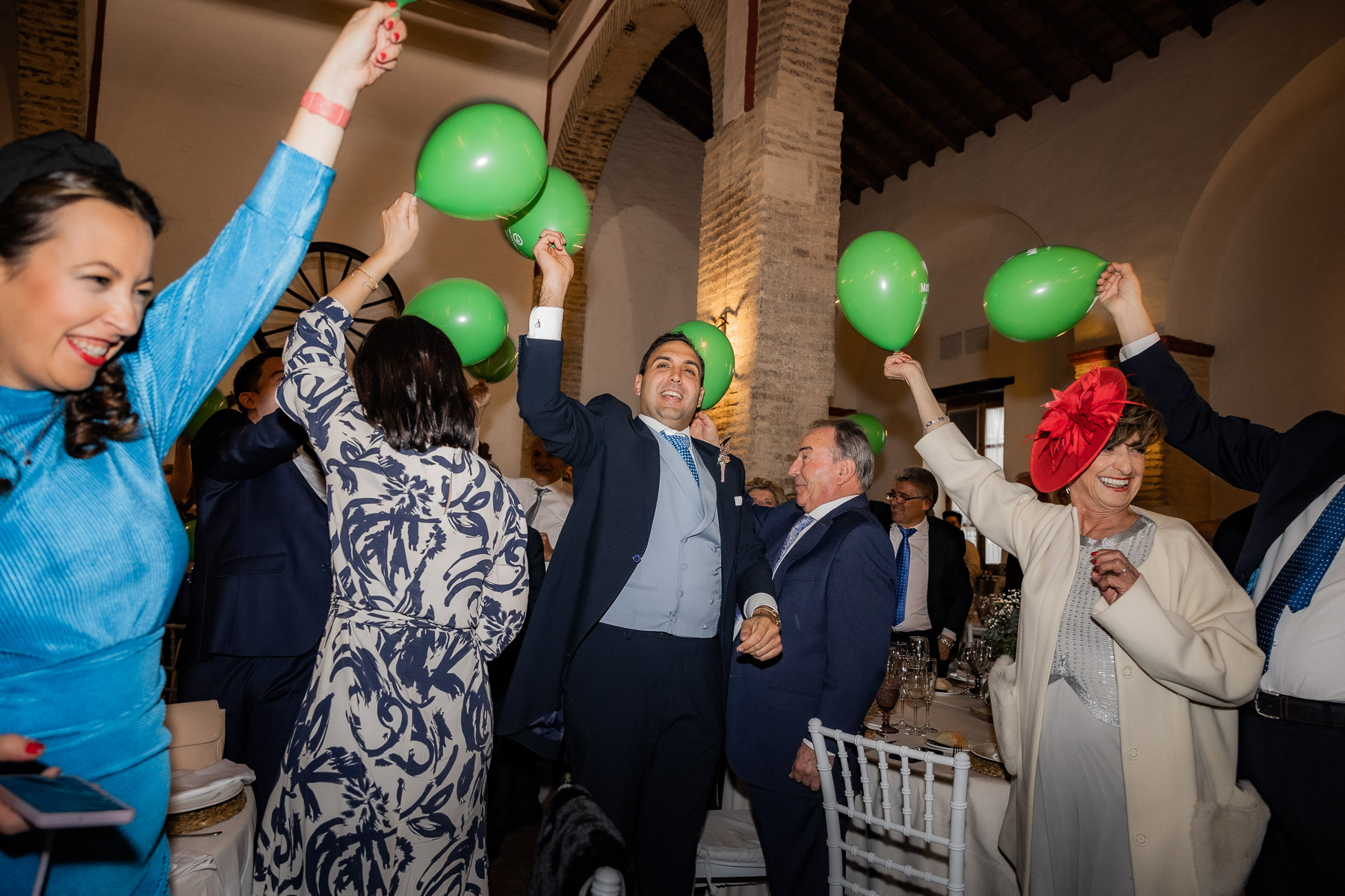 Momentos de celebración en la Hacienda