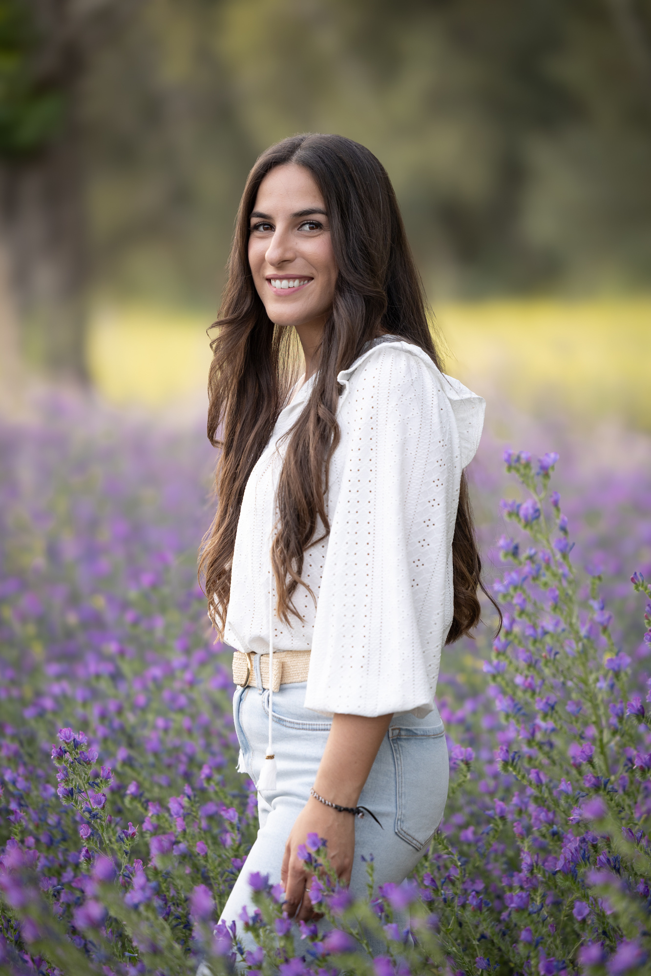 Retrato a Lidia en el campo de Arcos de la Frontera, Cádiz
