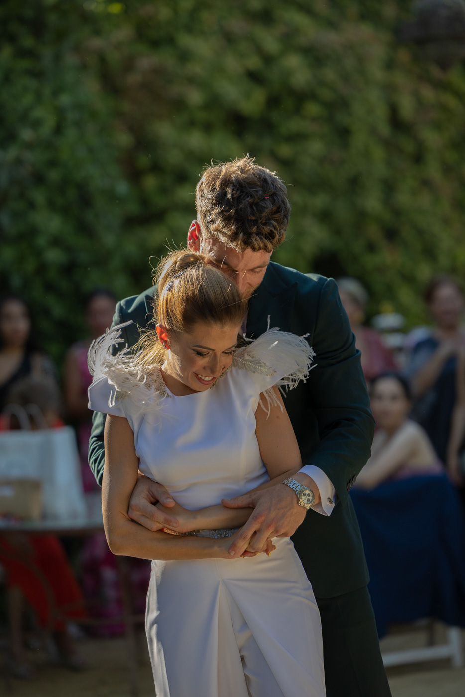 baile nupcial. Boda Hacienda Los Ángeles Alcalá | Laura y Adri Fotógrafo de bodas en Sevilla (Andalucía)