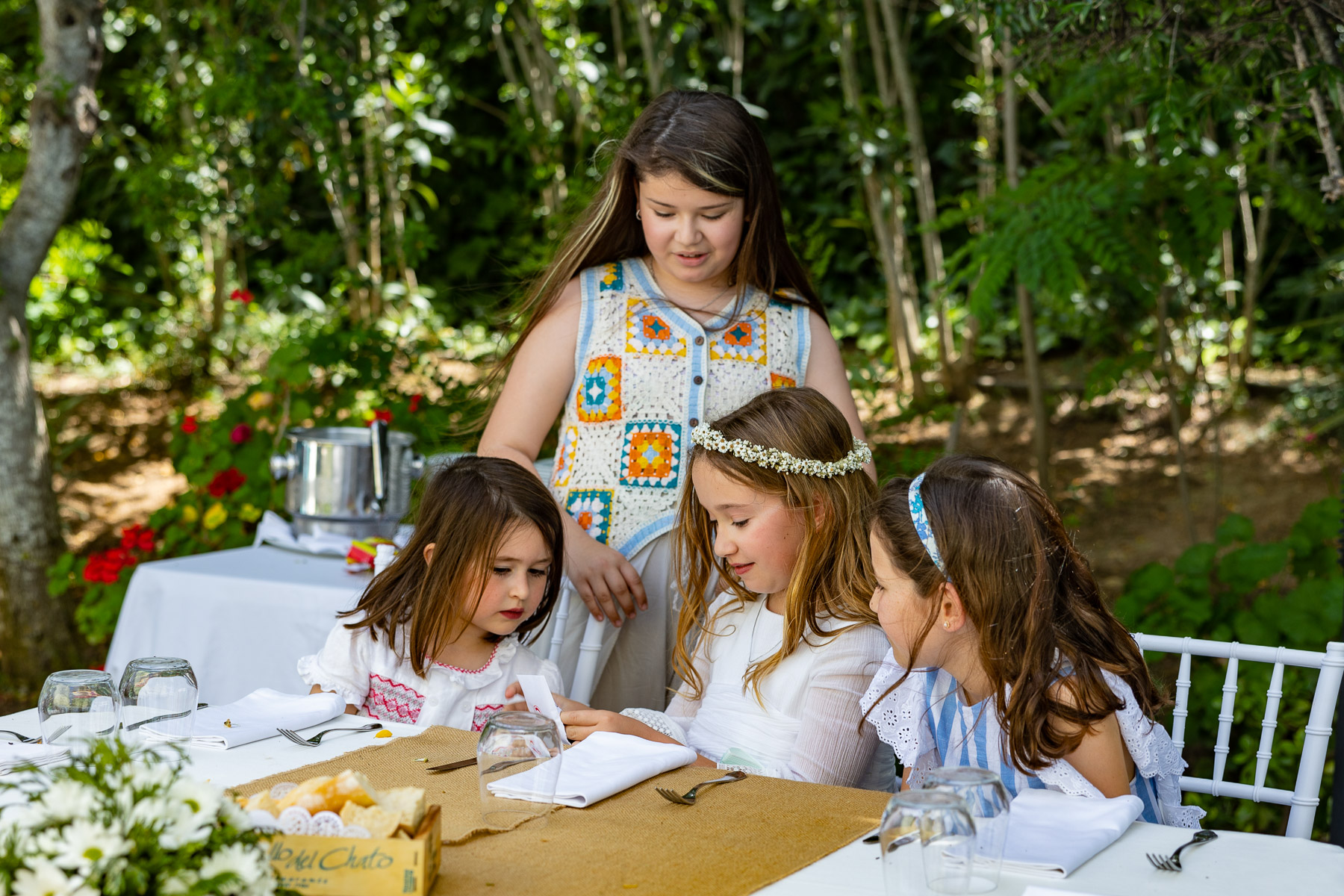 Celebración de la Primera Comunión de María José, El Bosque (Cádiz)