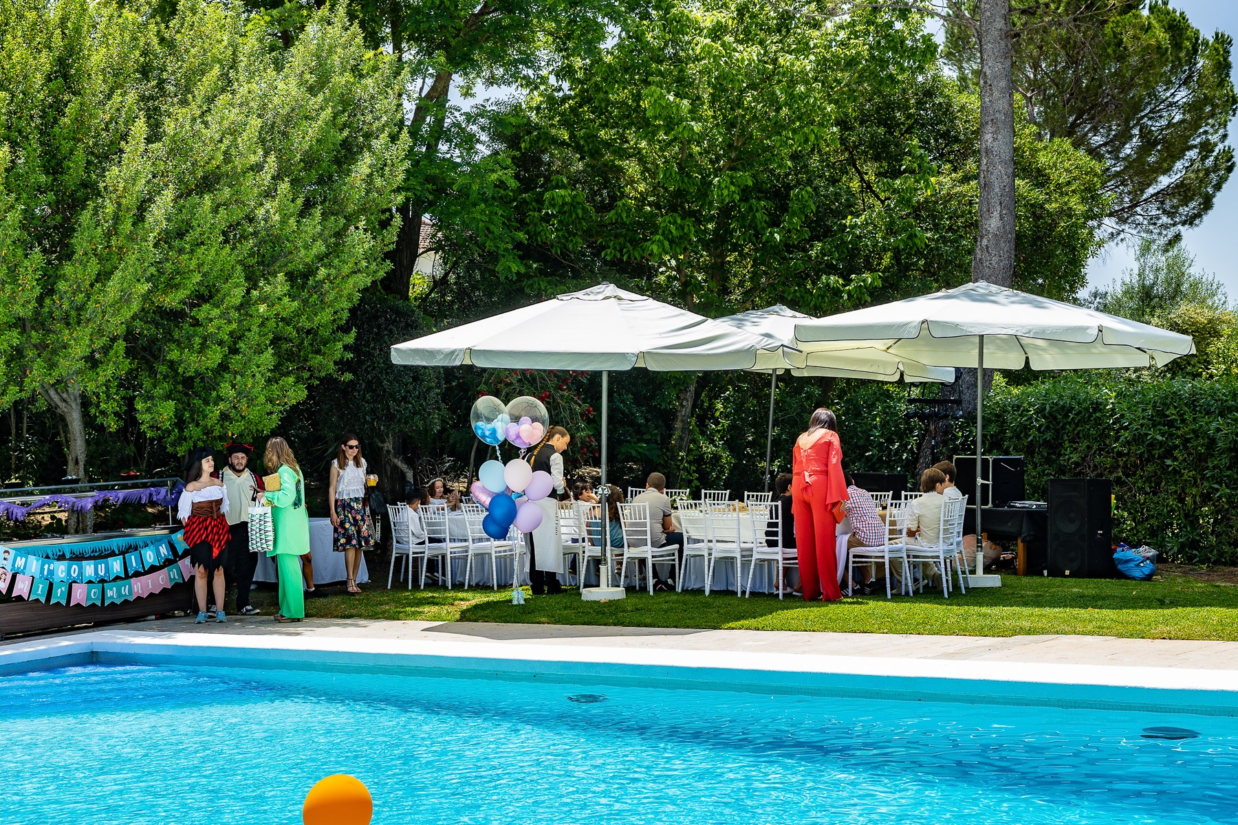 Celebración de la Primera Comunión de María José, El Bosque (Cádiz)