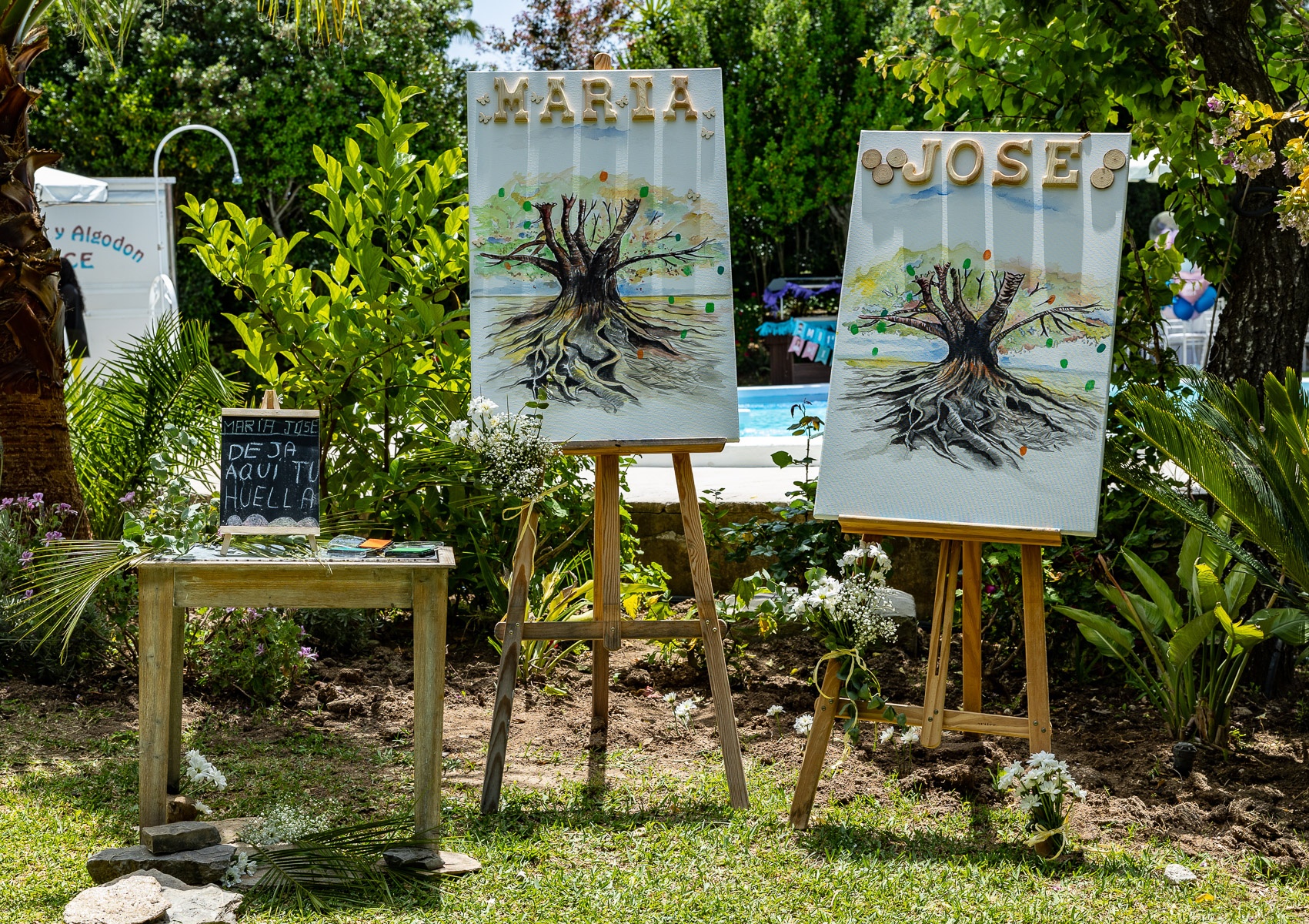 Celebración de la Primera Comunión de María José, El Bosque (Cádiz)
