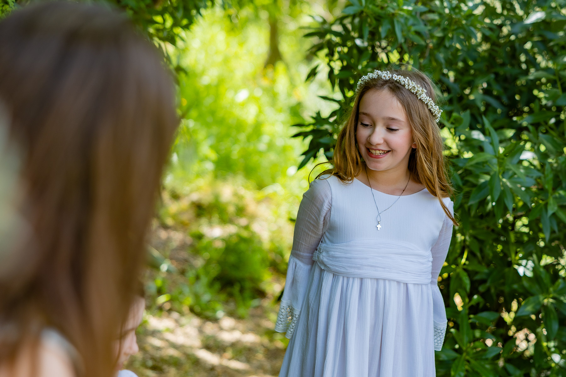 Celebración de la Primera Comunión de María José, El Bosque (Cádiz)