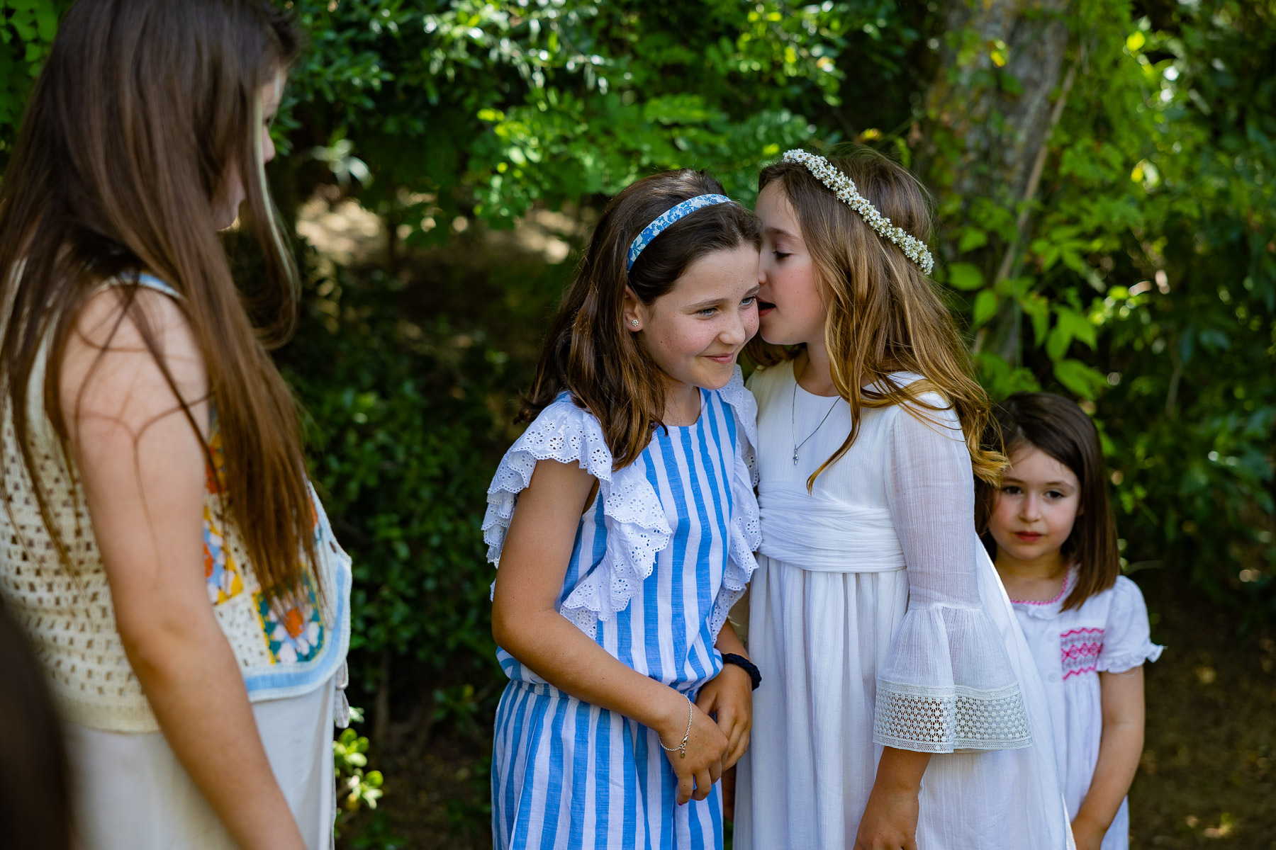Celebración de la Primera Comunión de María José, El Bosque (Cádiz)