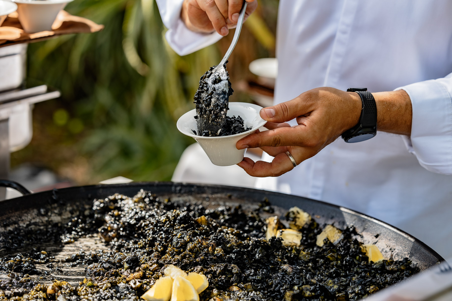 Catering El Faro durante la Celebración de la Primera Comunión de María José, El Bosque (Cádiz)