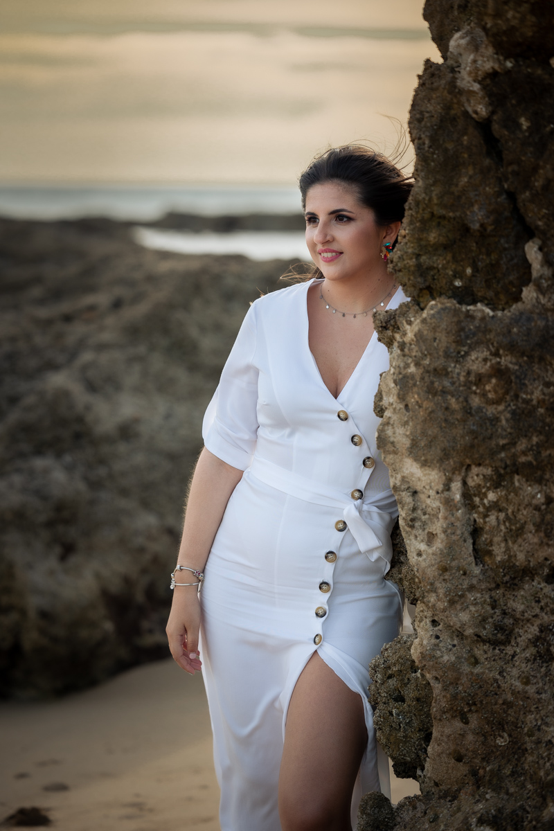 Sesión de fotos de preboda en la playa