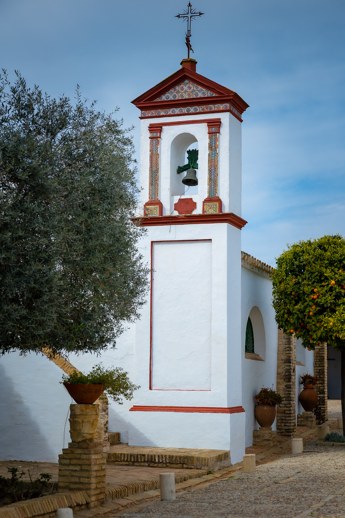 Detalle de la Hacienda Torre de Arcas, Bollullo de la Mitación, Sevilla