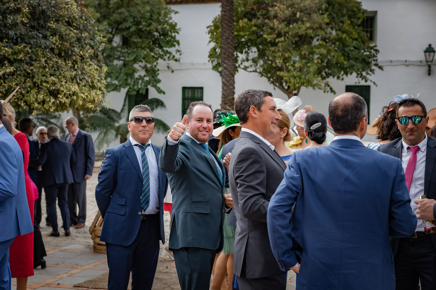 Celebración de la boda de Ara y Manuel en Hacienda Torre de Arcas, Bollullo de la Mitación, Sevilla