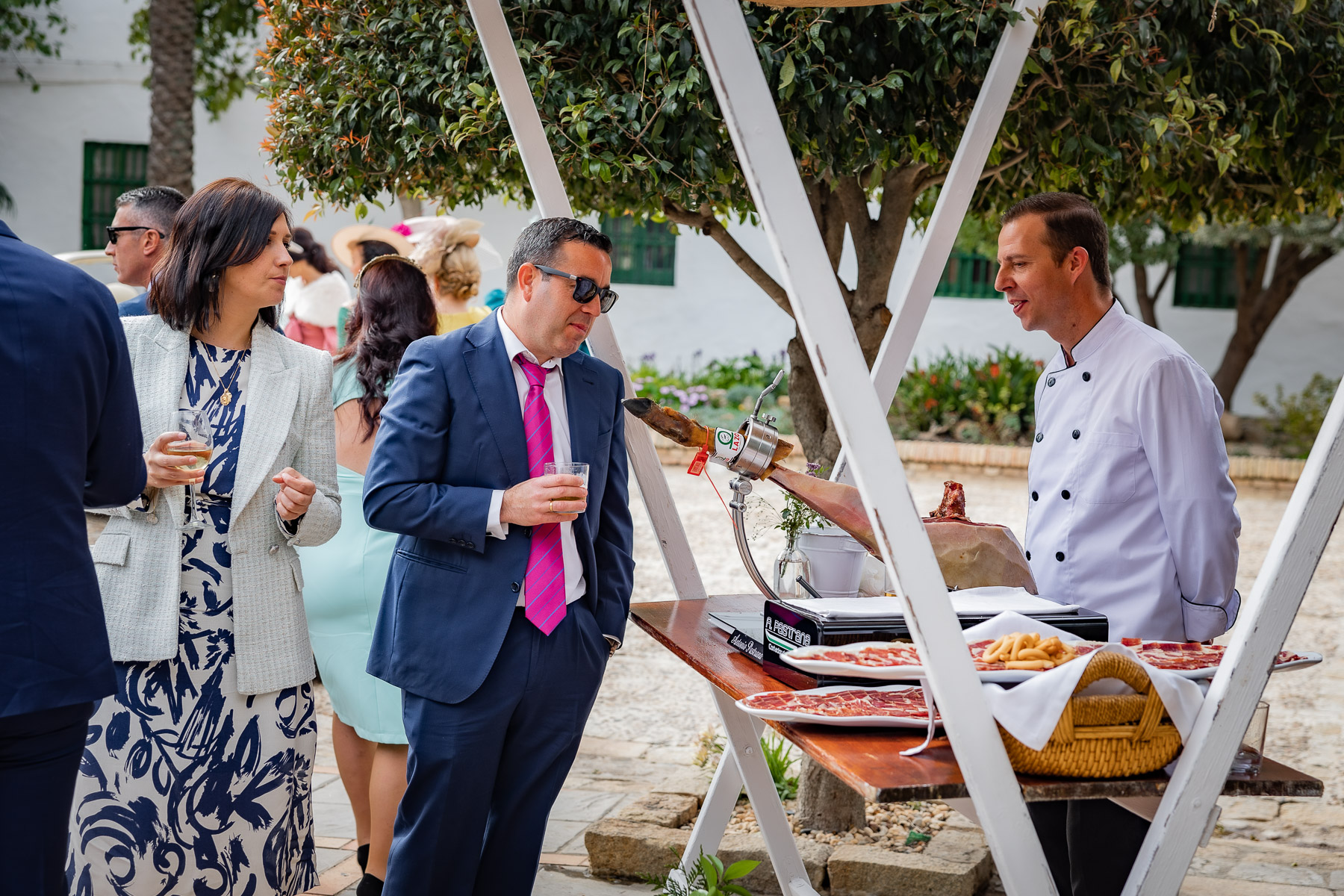 Celebración de la boda de Ara y Manuel en Hacienda Torre de Arcas, Bollullo de la Mitación, Sevilla
