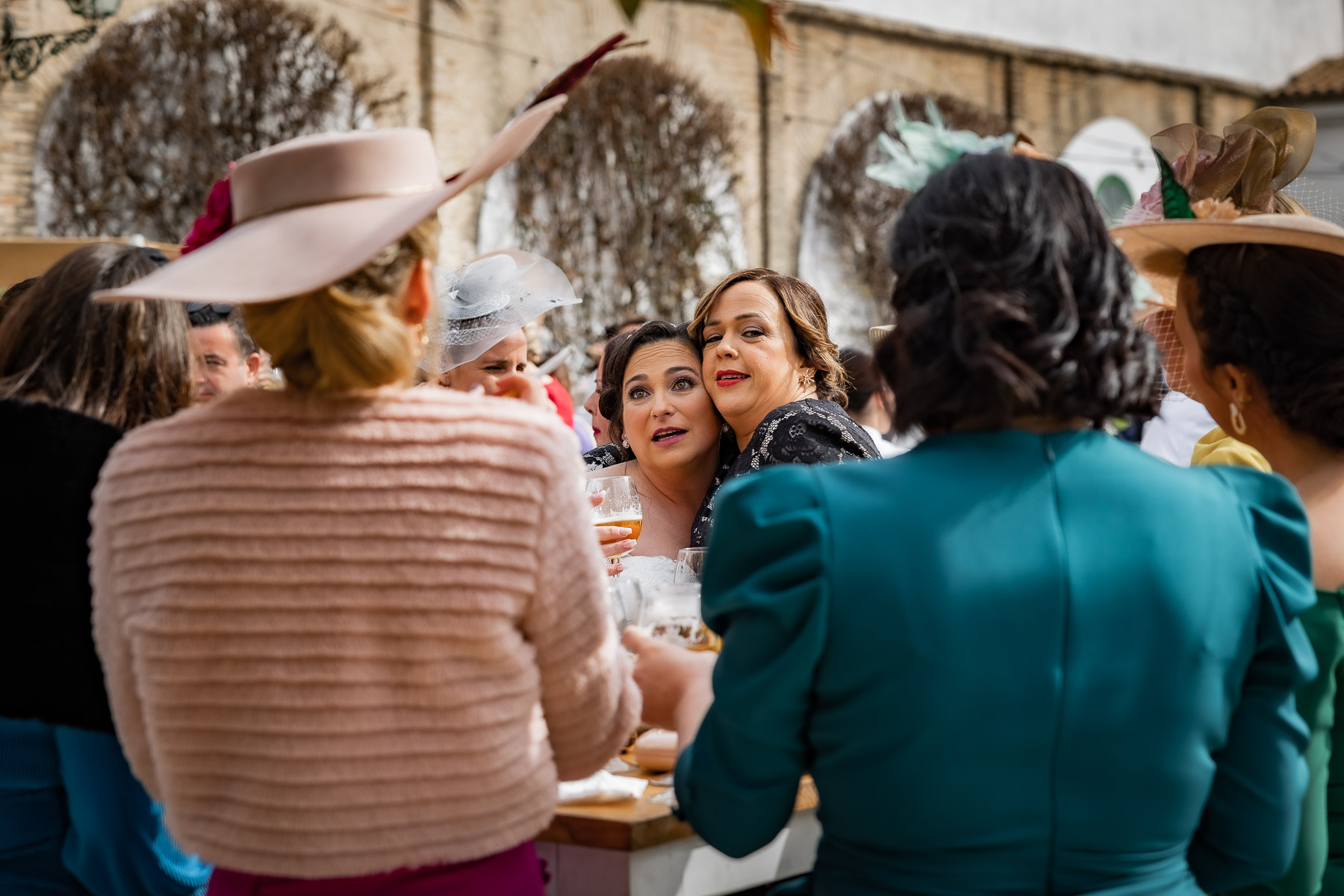 Celebración de la boda de Ara y Manuel en Hacienda Torre de Arcas, Bollullo de la Mitación, Sevilla