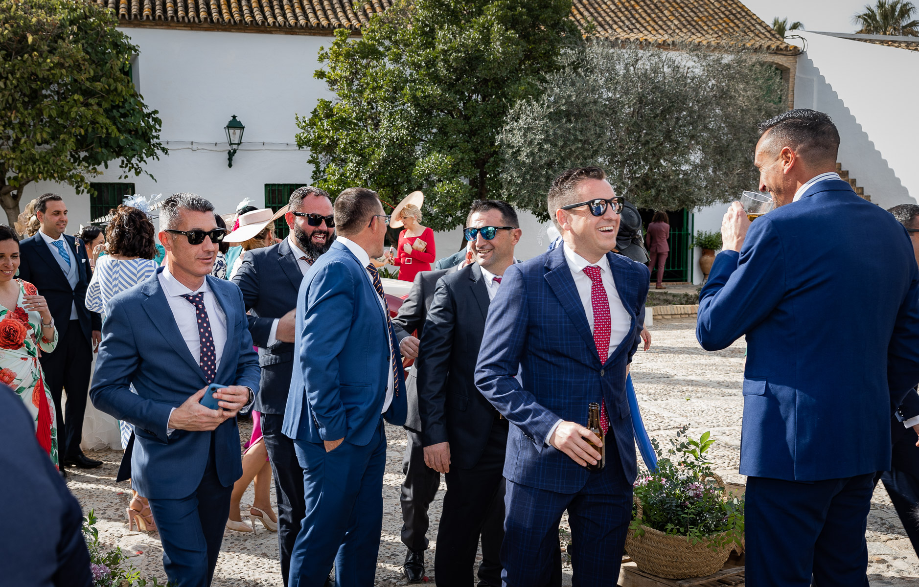 Celebración de la boda de Ara y Manuel en Hacienda Torre de Arcas, Bollullo de la Mitación, Sevilla