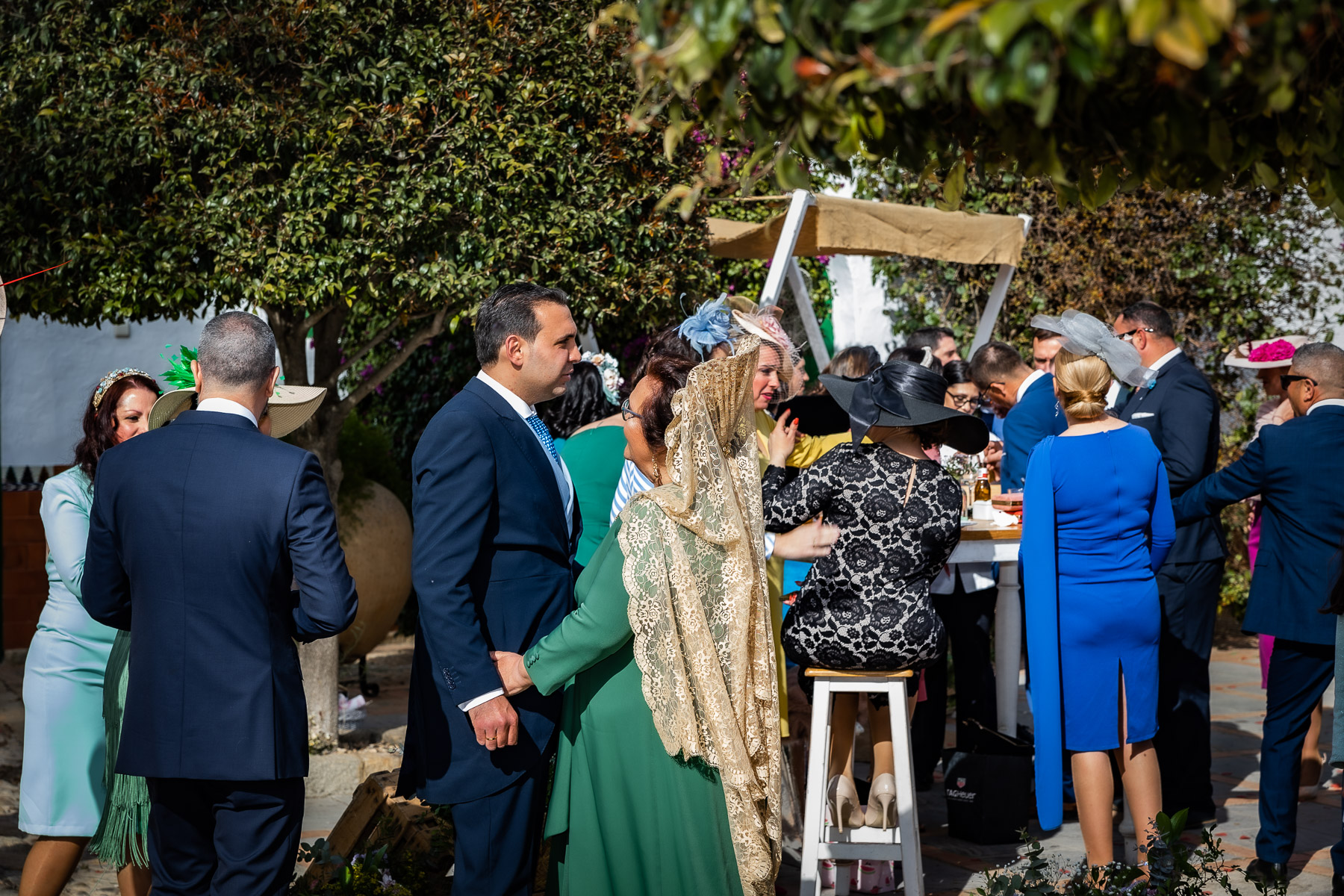 Celebración de la boda de Ara y Manuel en Hacienda Torre de Arcas, Bollullo de la Mitación, Sevilla