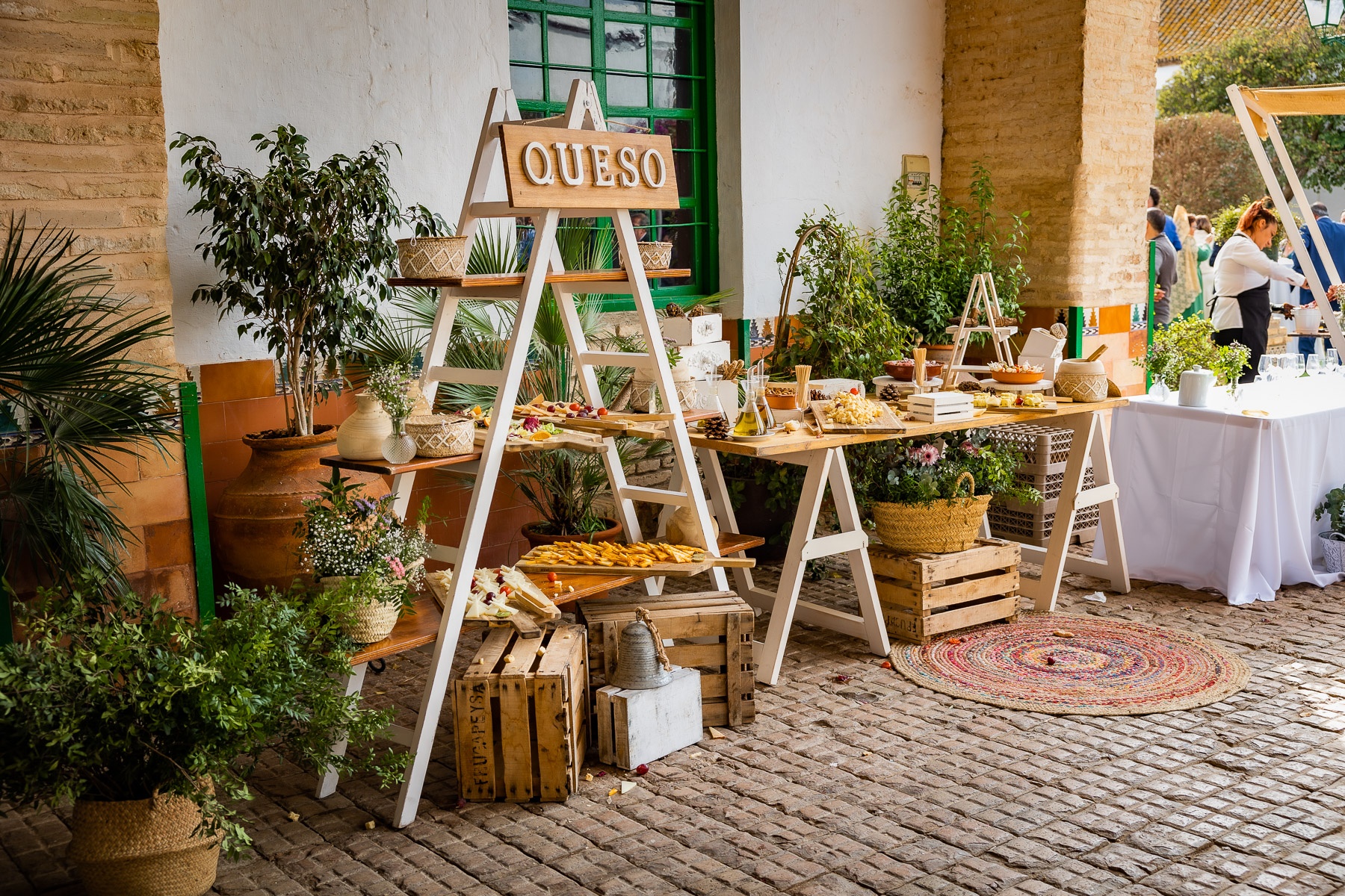 Celebración de la boda de Ara y Manuel en Hacienda Torre de Arcas, Bollullo de la Mitación, Sevilla