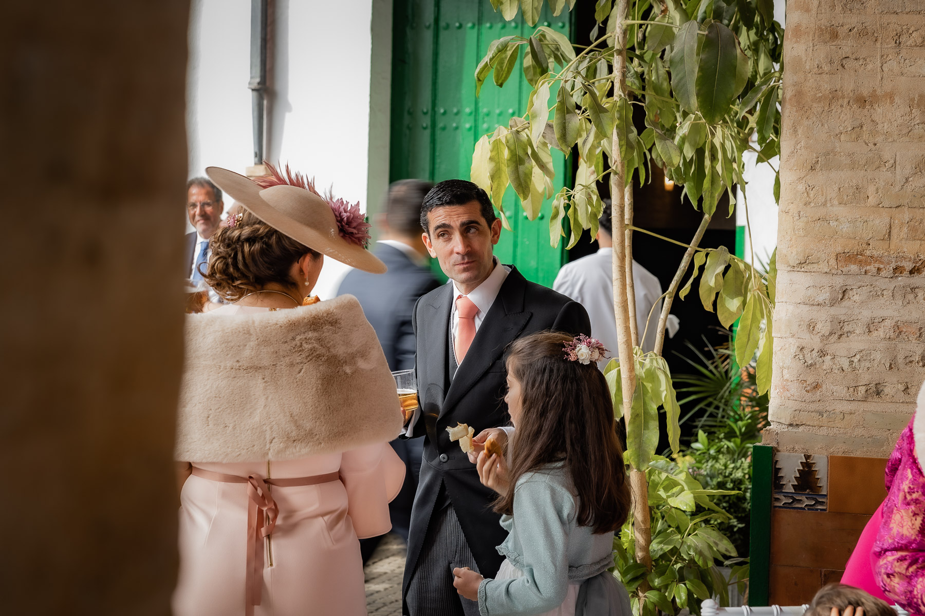 Celebración de la boda de Ara y Manuel en Hacienda Torre de Arcas, Bollullo de la Mitación, Sevilla