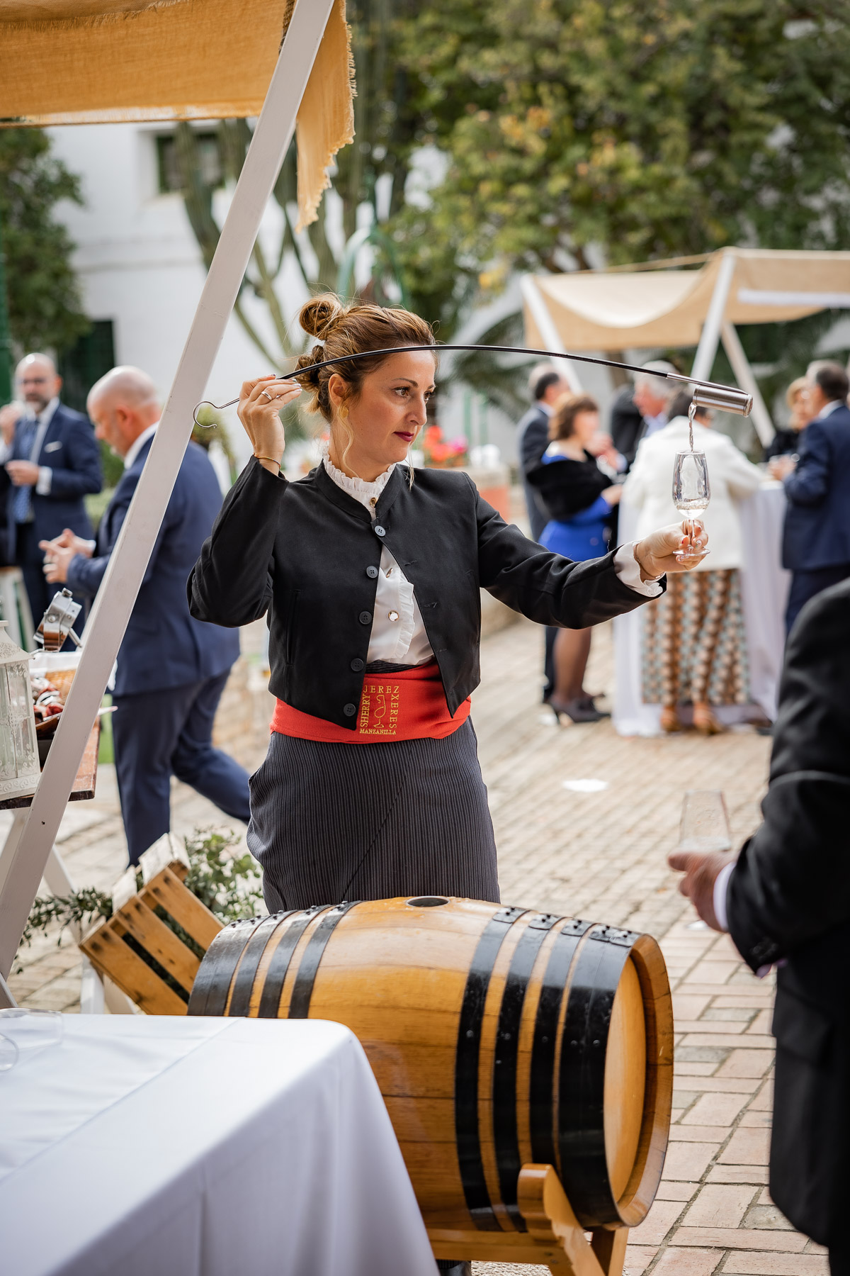 Celebración de la boda de Ara y Manuel en Hacienda Torre de Arcas, Bollullo de la Mitación, Sevilla