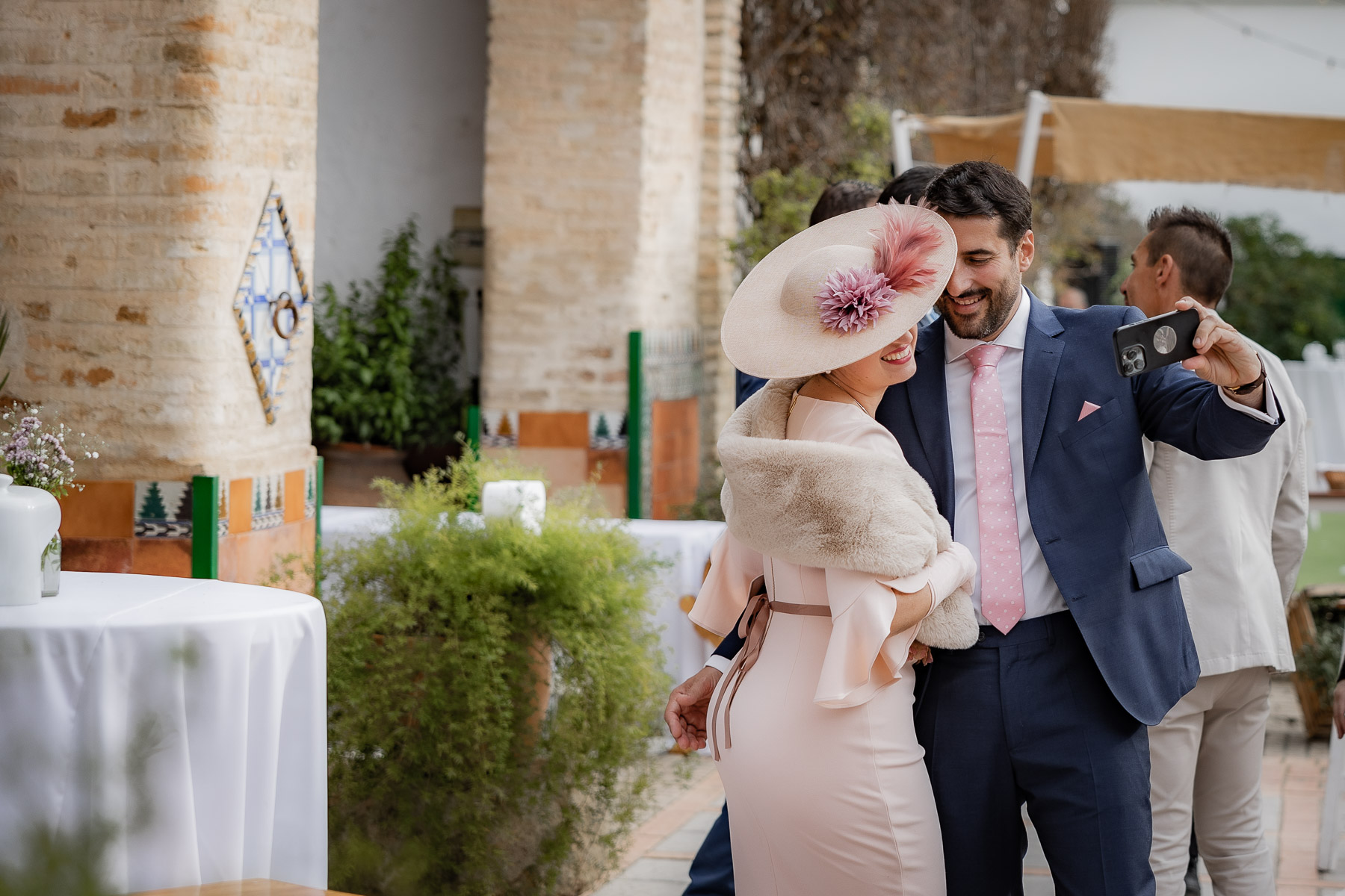 Celebración de la boda de Ara y Manuel en Hacienda Torre de Arcas, Bollullo de la Mitación, Sevilla