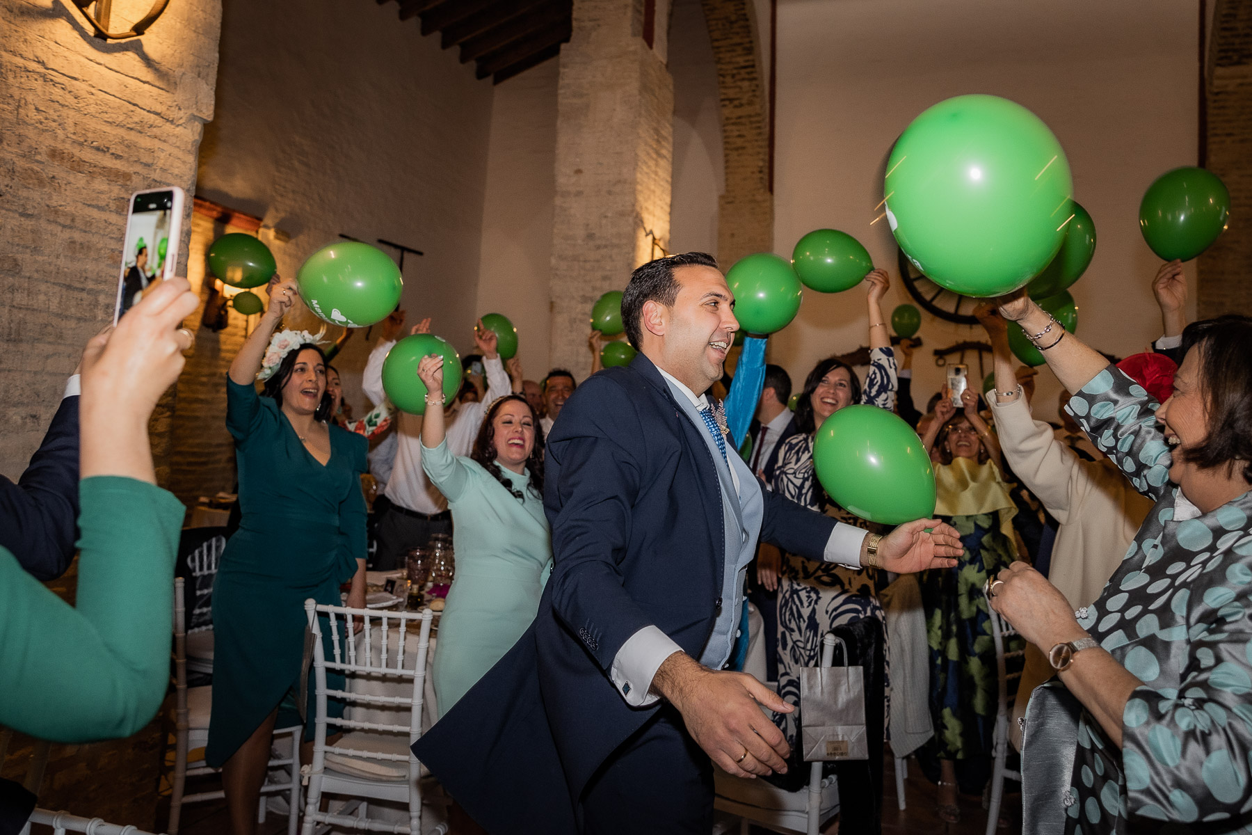 Celebración de la boda de Ara y Manuel en Hacienda Torre de Arcas, Bollullo de la Mitación, Sevilla