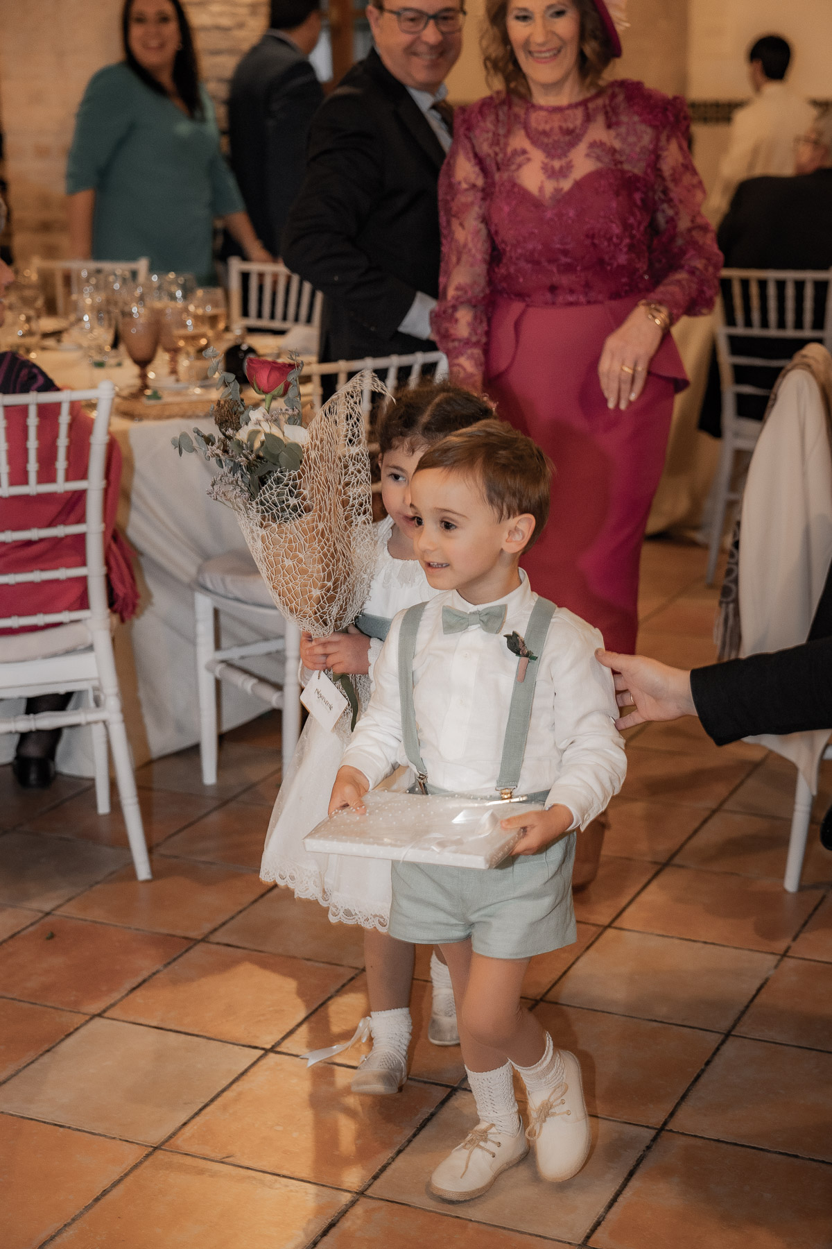 Celebración de la boda de Ara y Manuel en Hacienda Torre de Arcas, Bollullo de la Mitación, Sevilla