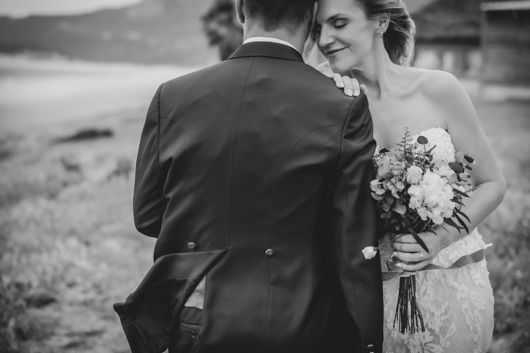 Boda de Mar y Juan en la playa de Bolonia, Tarifa (Cádiz).