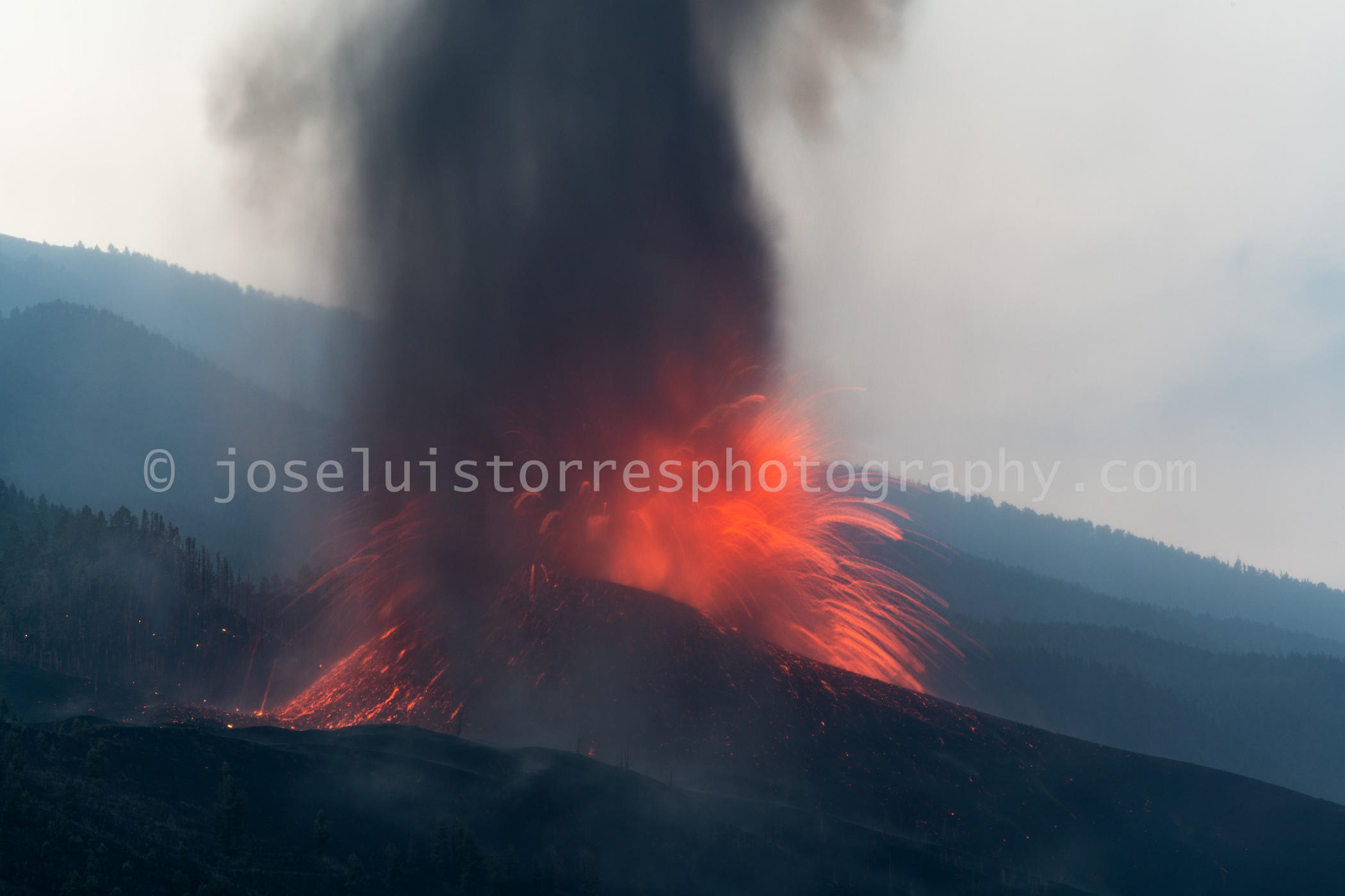 Erupción II (23 de septiembre de 2021)