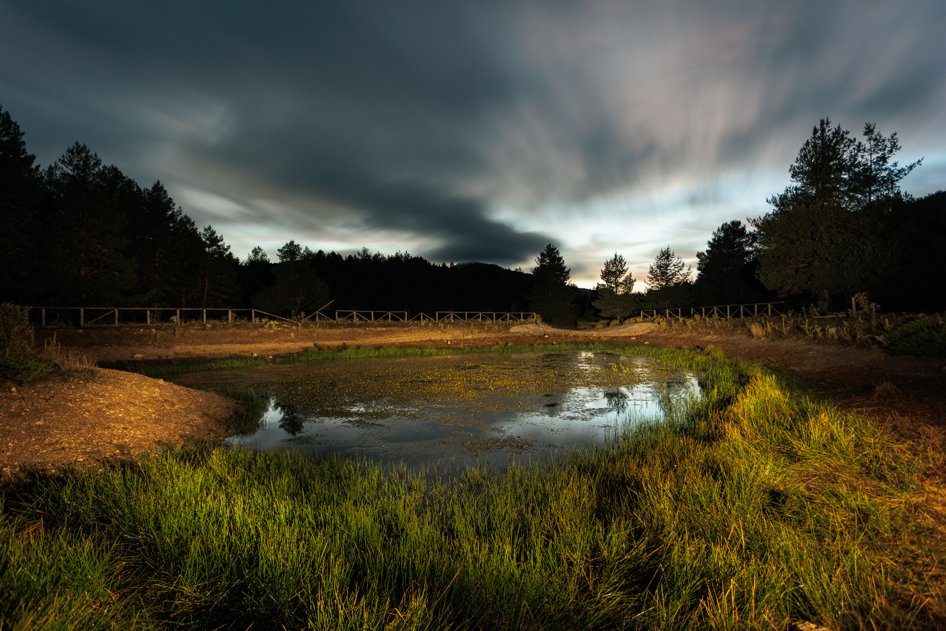 Laguna nacimiento rio Tajo