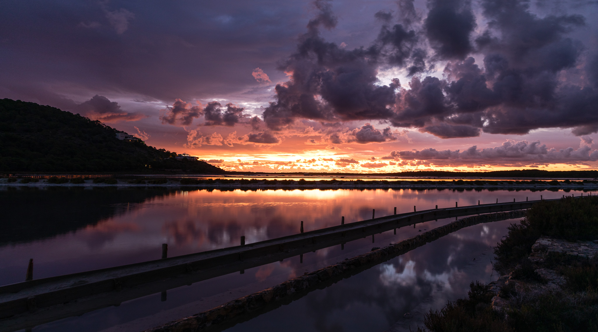 Amanecer en Ses Salines