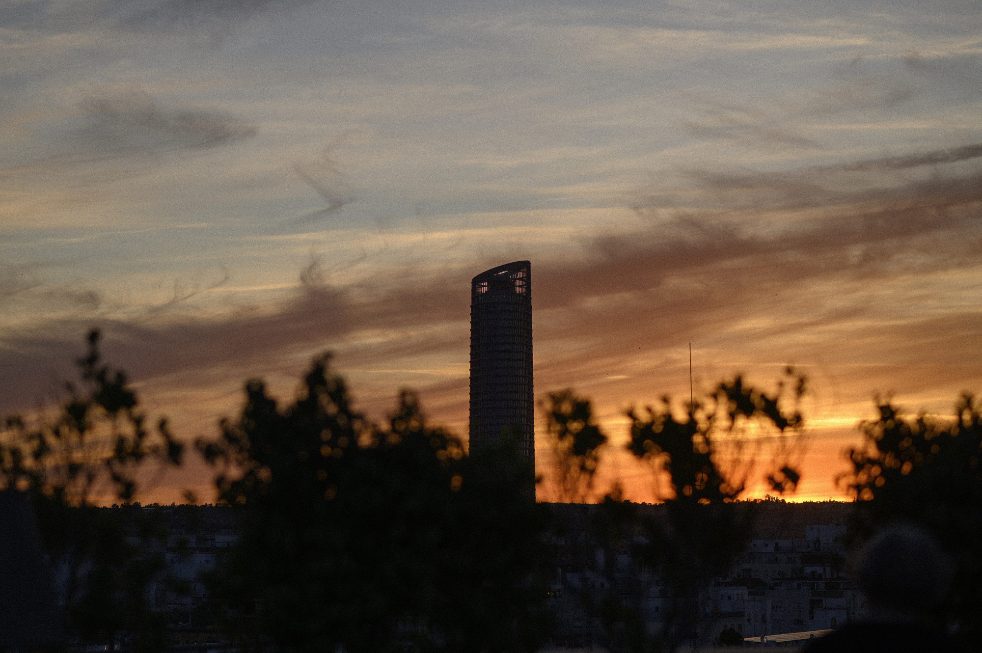 atardecer en sevilla