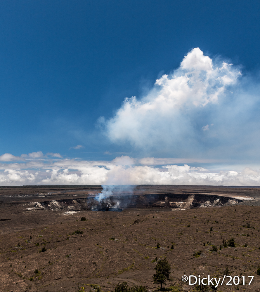 Crater Volcan Kilauea