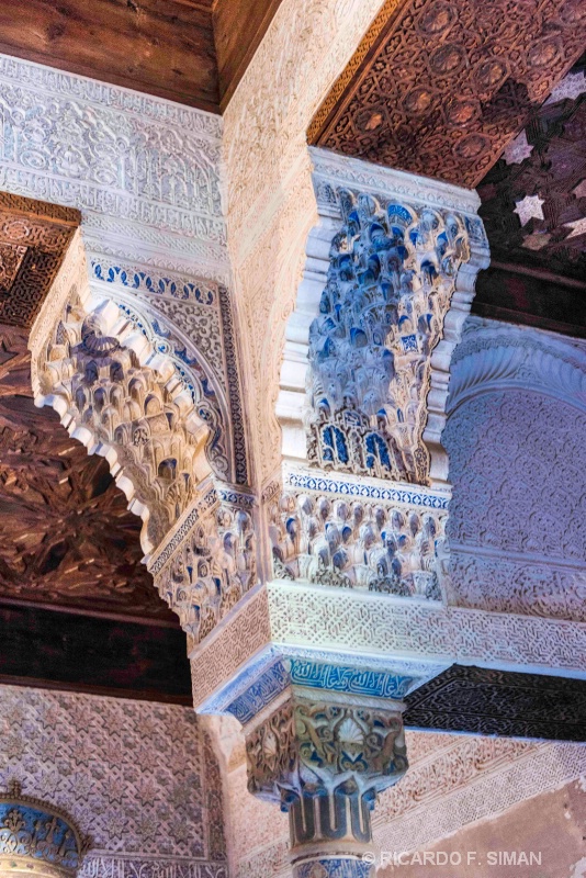 Columnas Sala del Mexuar