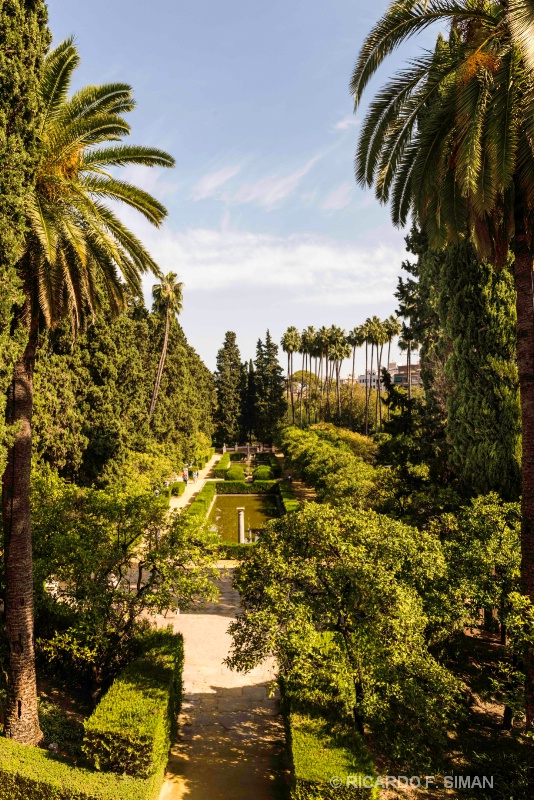 Jardines del Real Alcazar de Sevilla