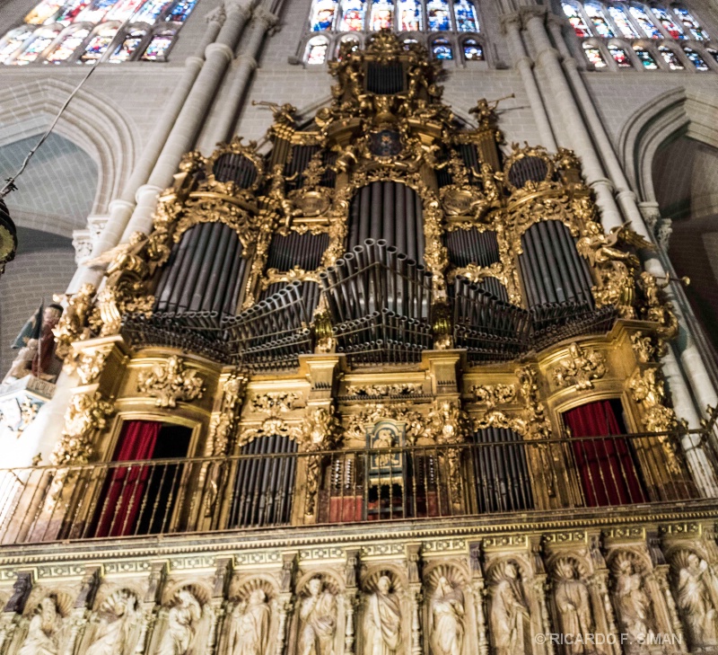 Organo Emperador, Catedral de Toledo